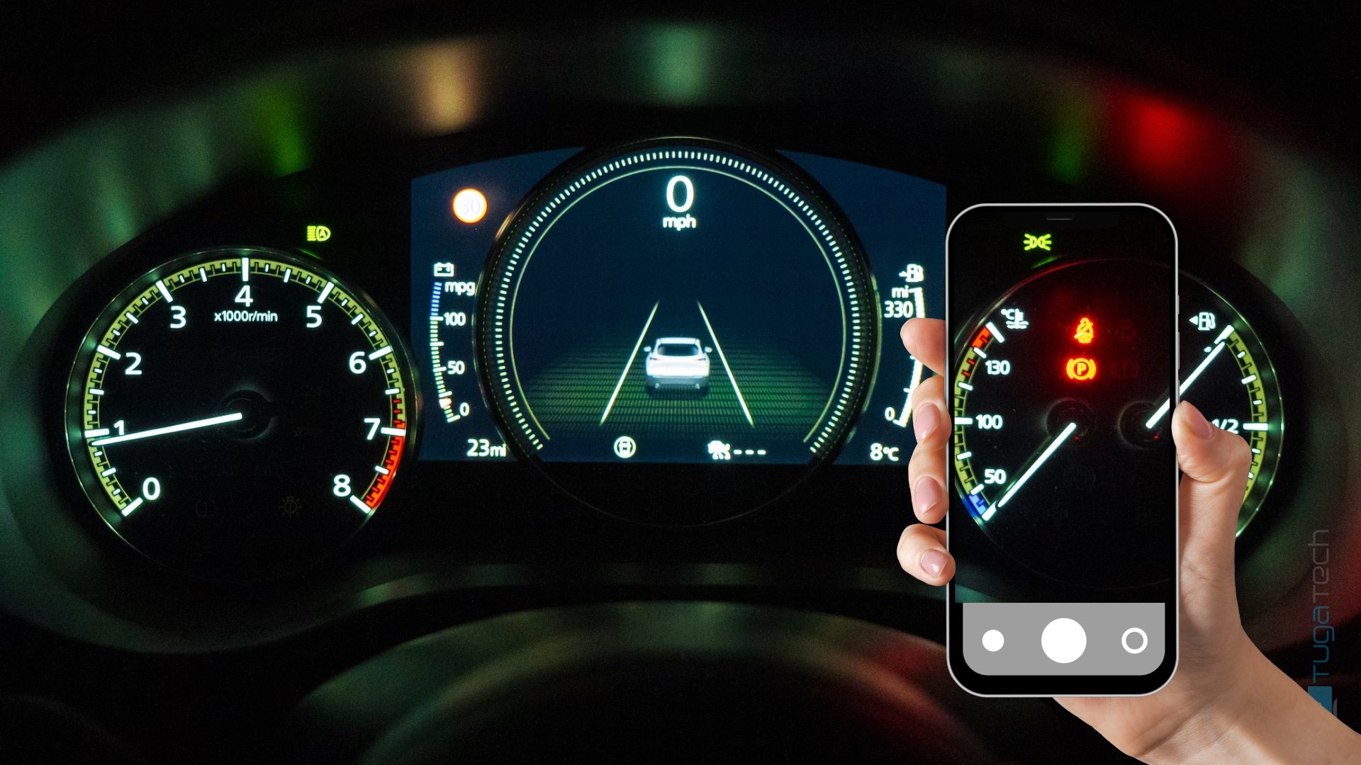 iOS 17 puede identificar luces en los tableros de los vehículos
