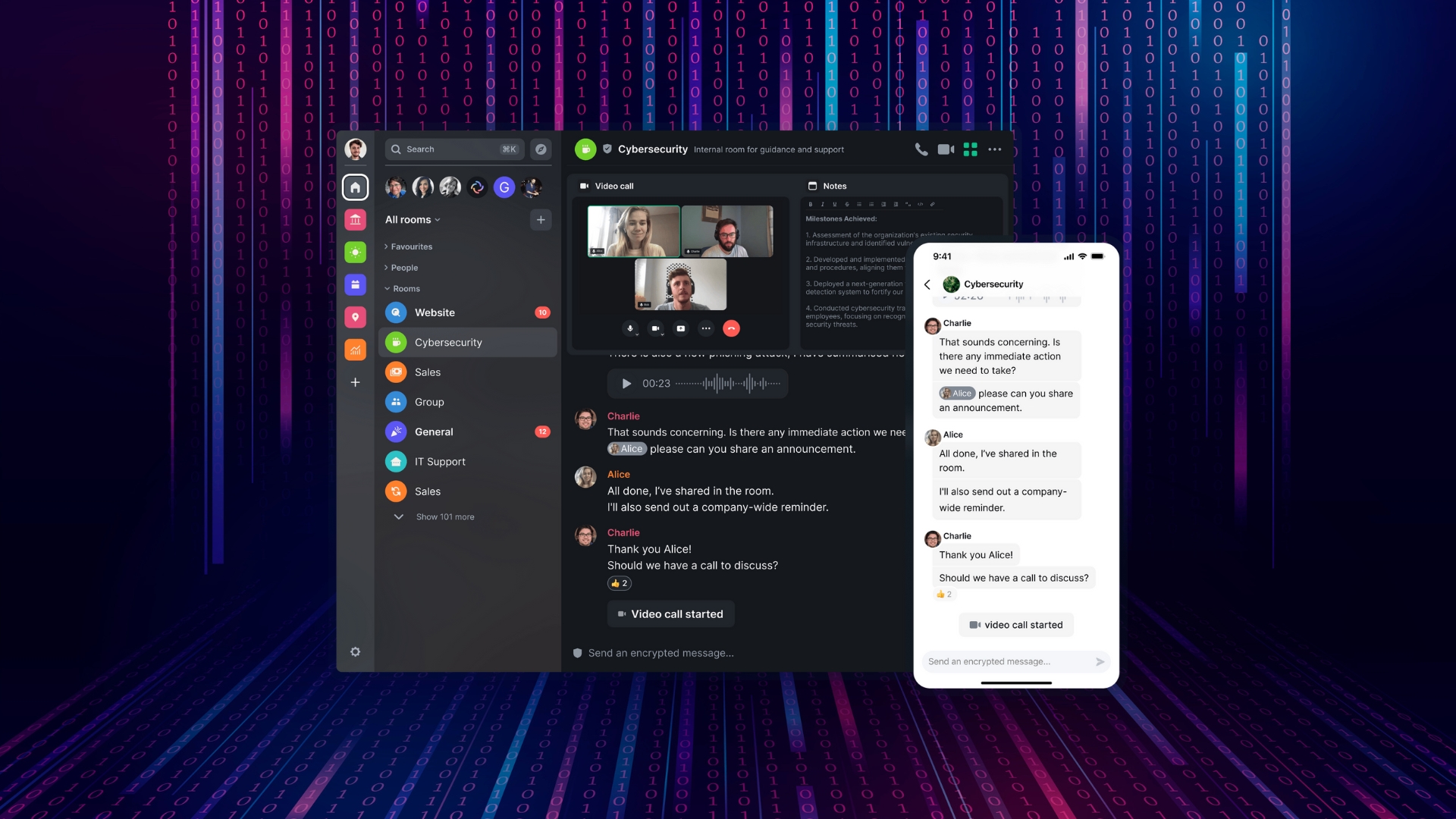 Matrix app Element