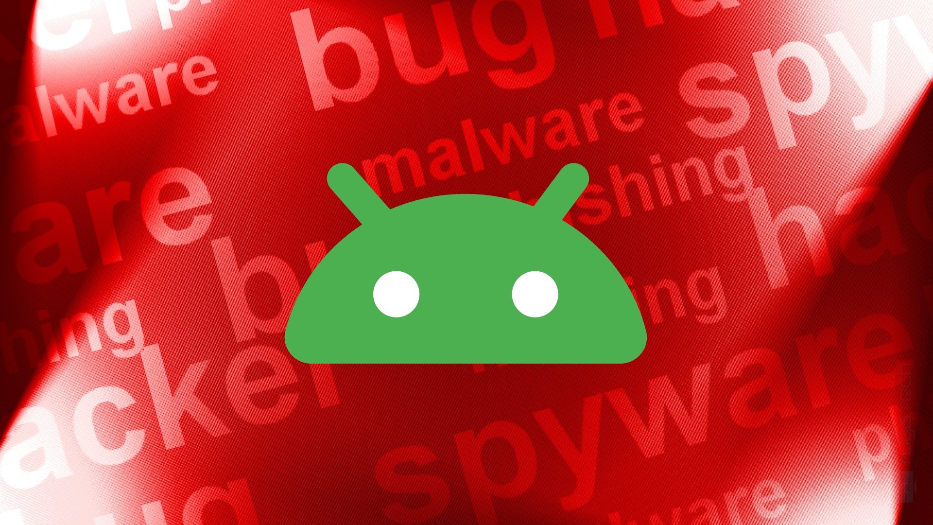 malware para android em fundo vermelho