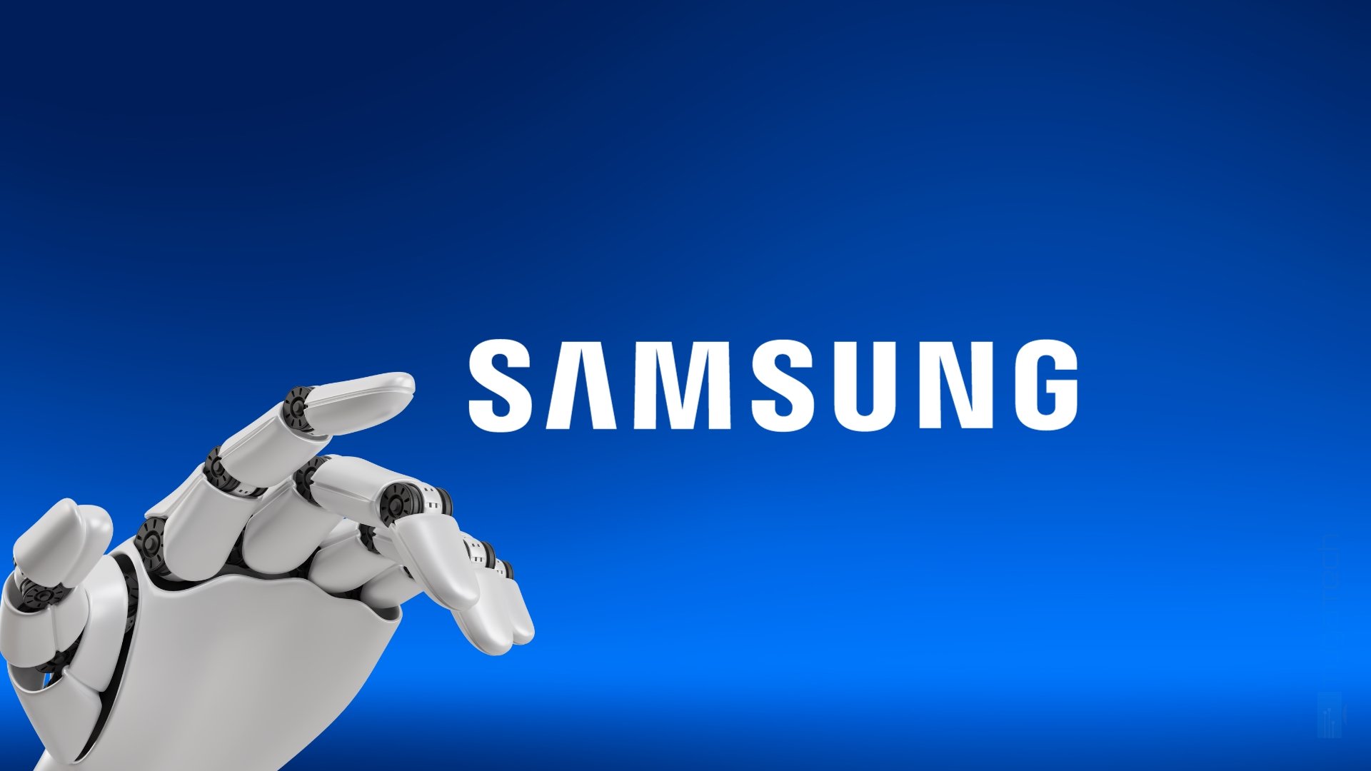 Logo da Samsung com IA