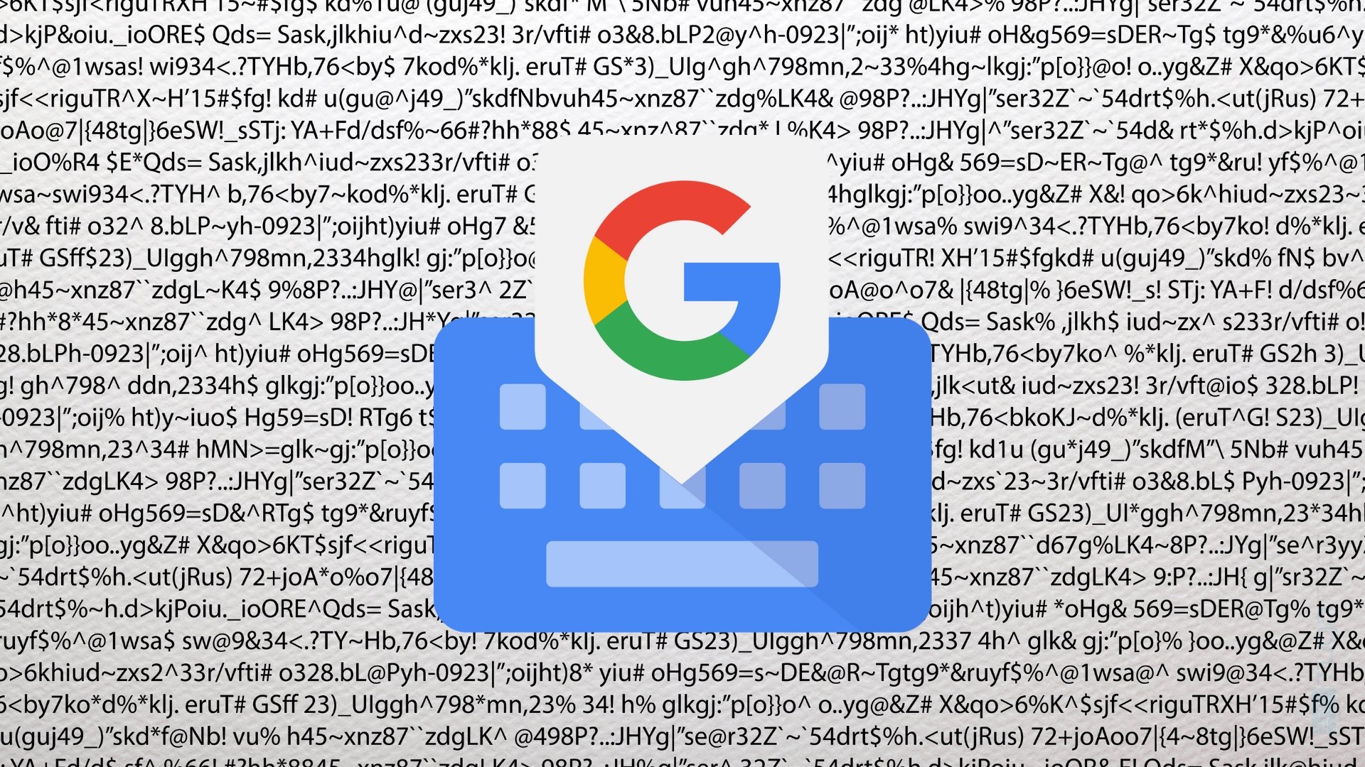 Google GBoard logo da app