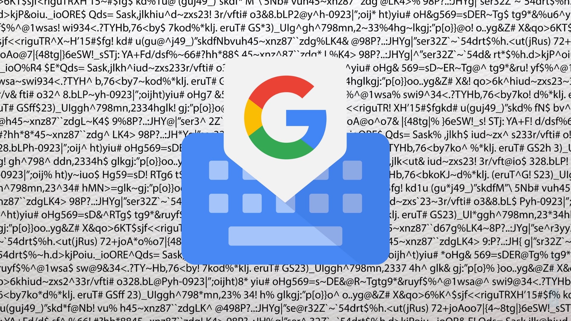 Google GBoard logo da app