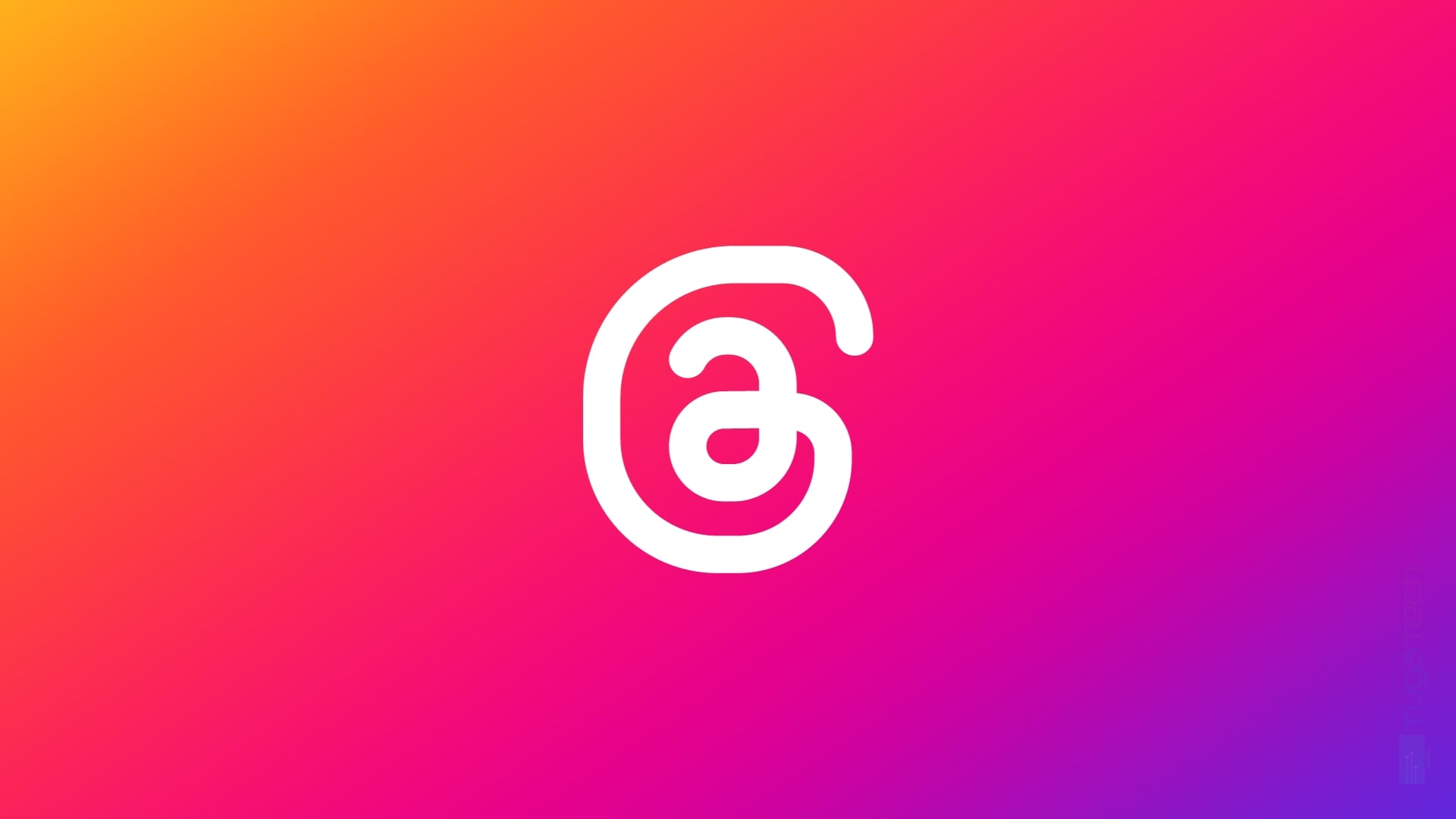 Logo da threads