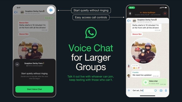 voice chat no whatsapp