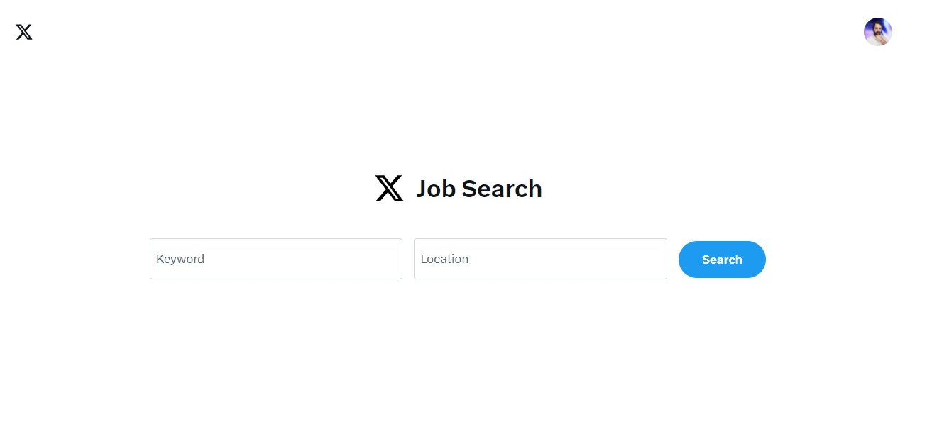 X Jobs Search