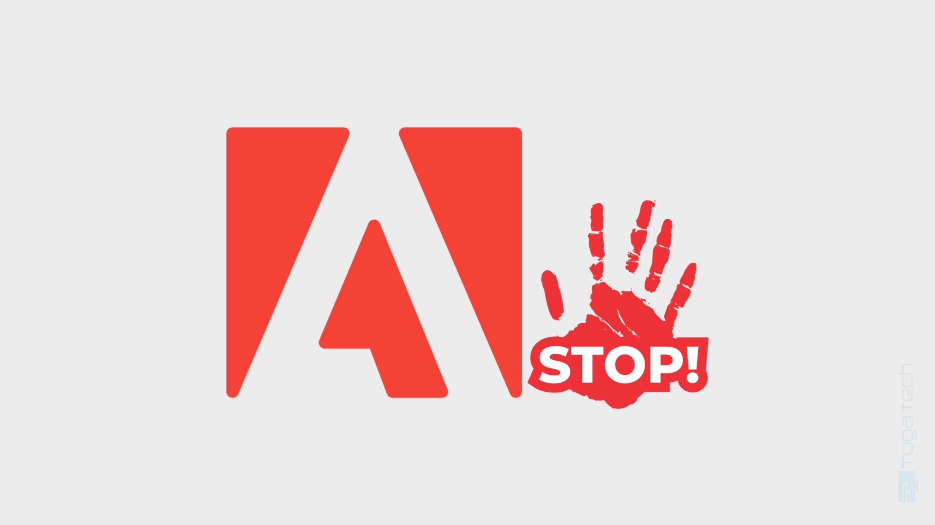 Adobe com imagem de stop