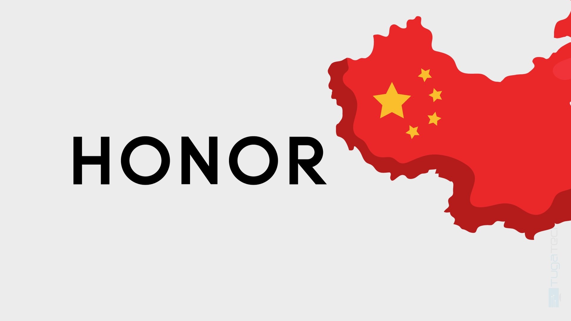 Logo da Honor com China