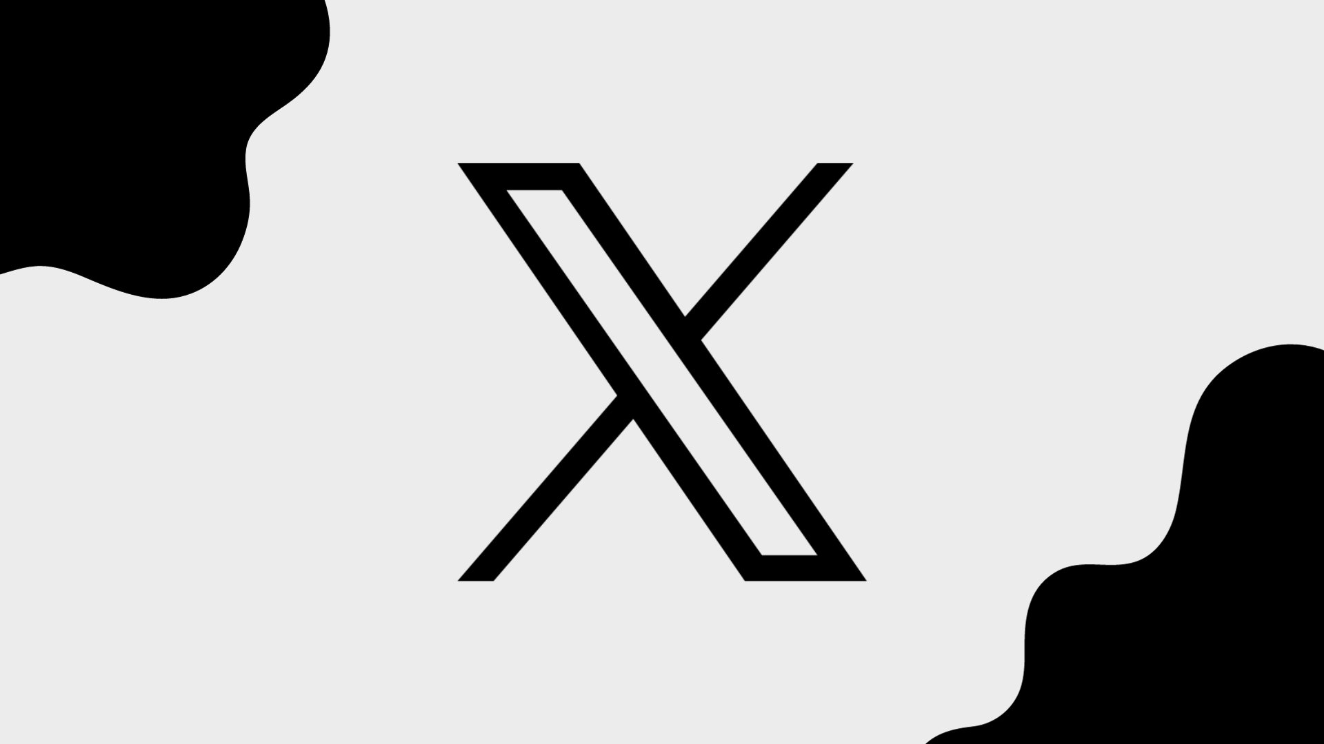 Logo da rede social X