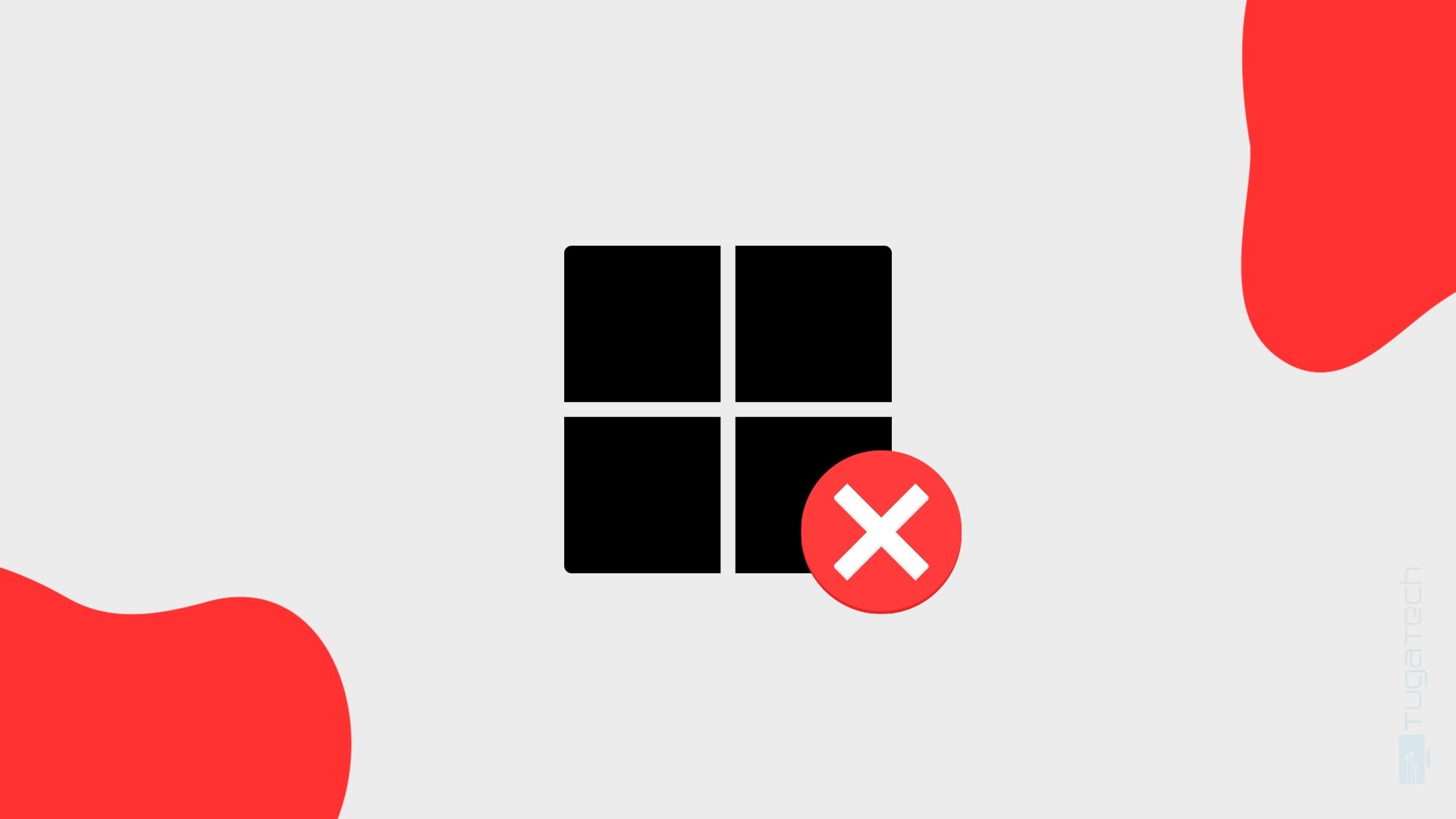 Windows logo com erro