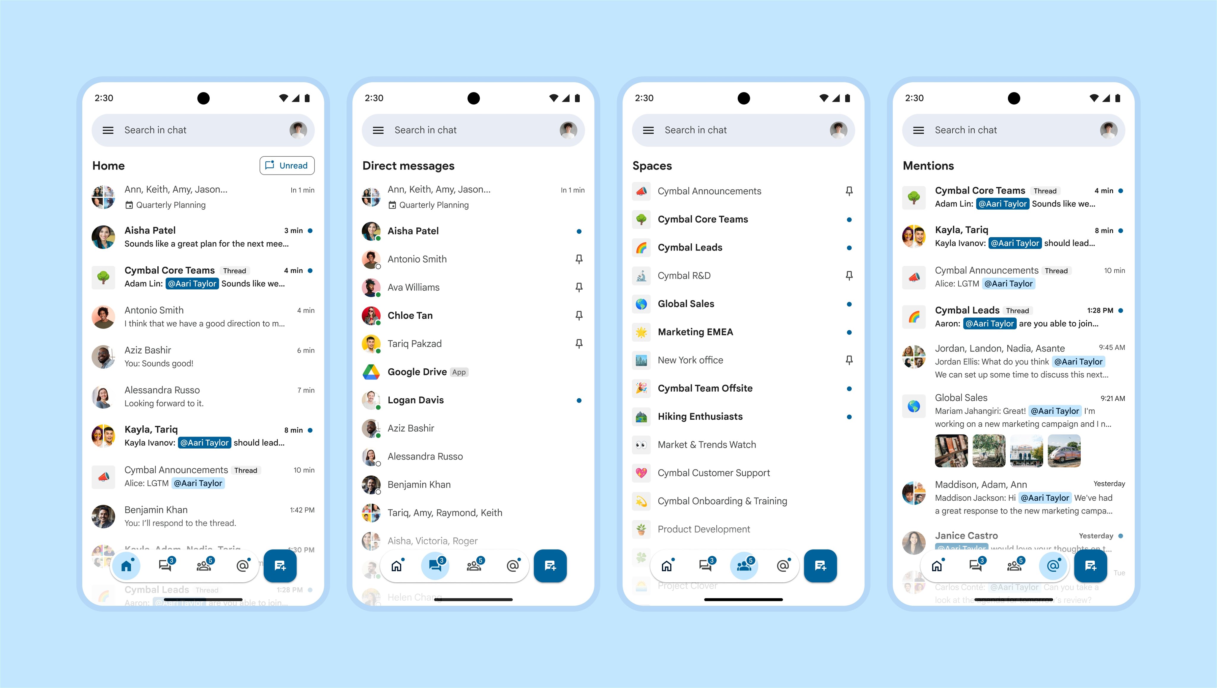 Google Chat recebe nova atualização para Android e iOS