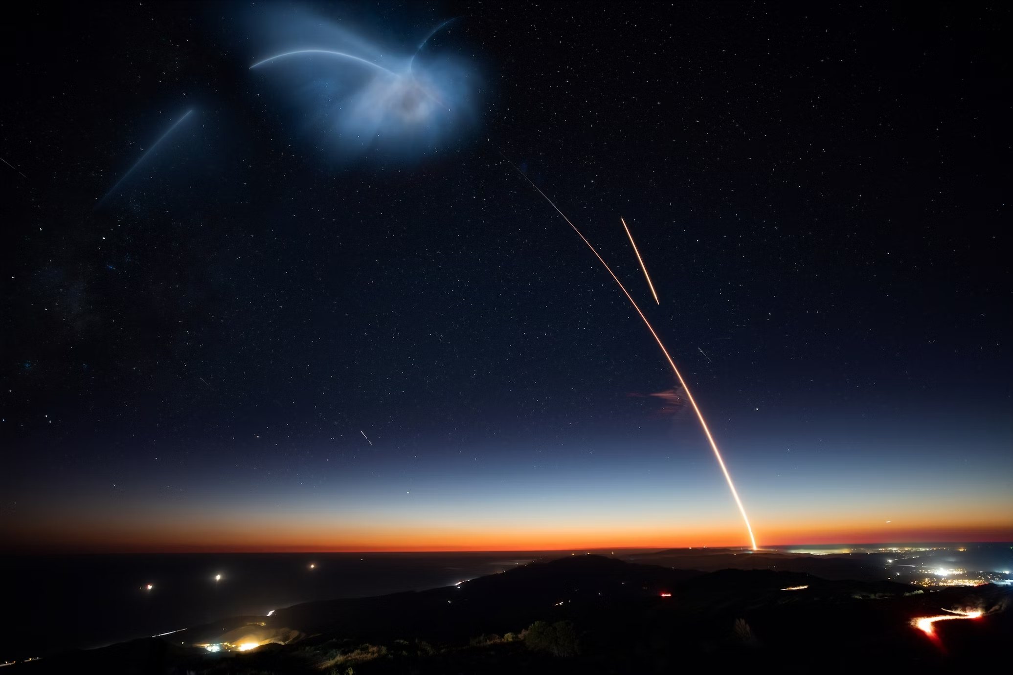 Satélite da SpaceX a ser lançado