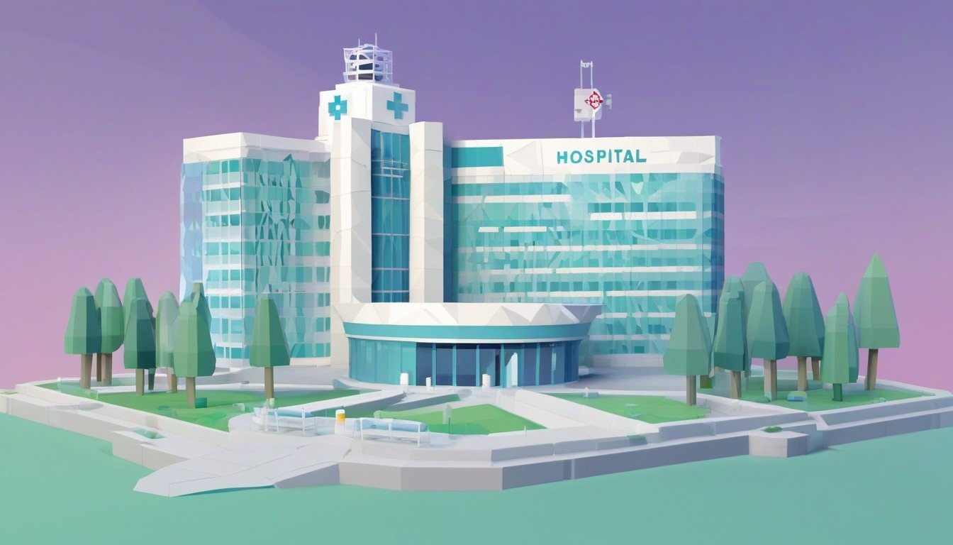 Hospital criado por IA