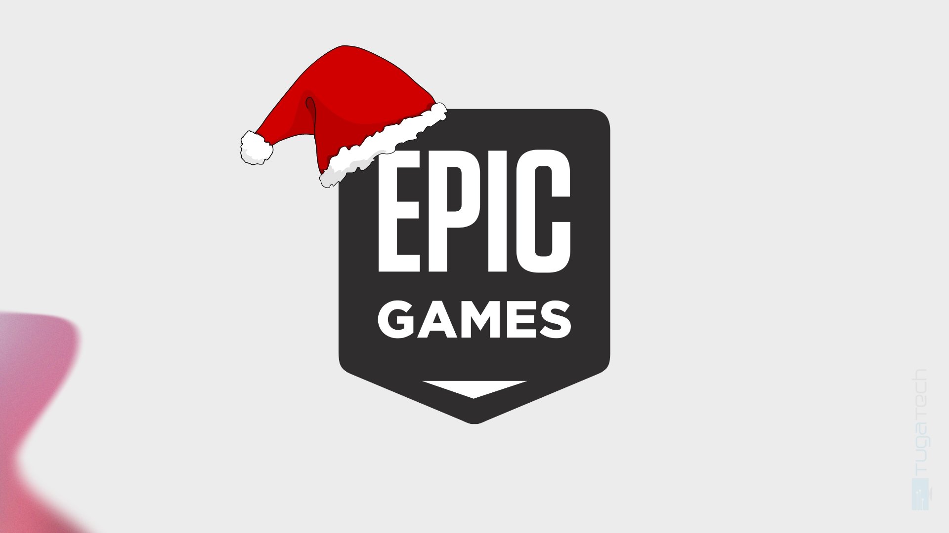 Epic Games com chapéu de Natal