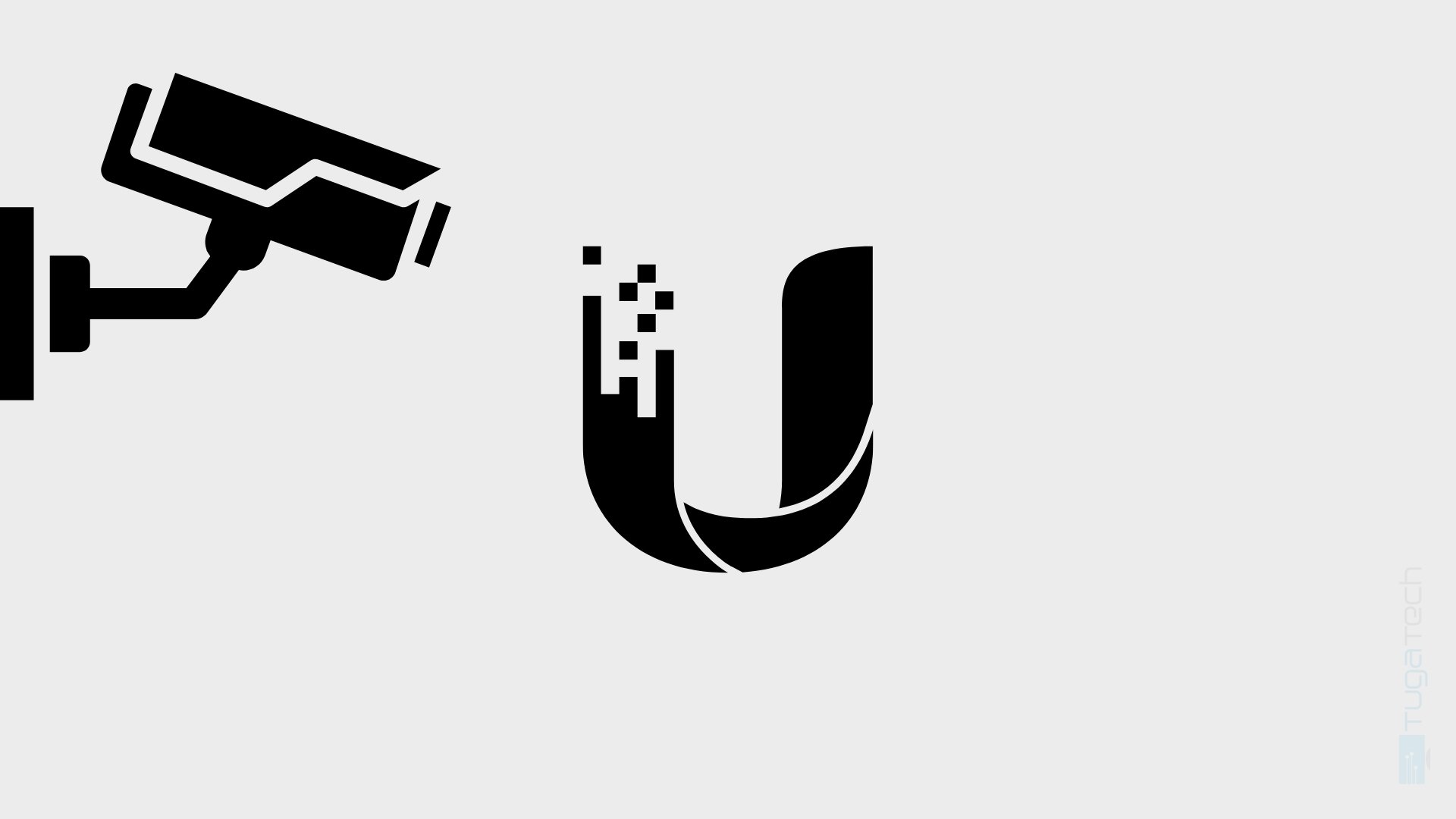Logo da Ubiquiti com camara