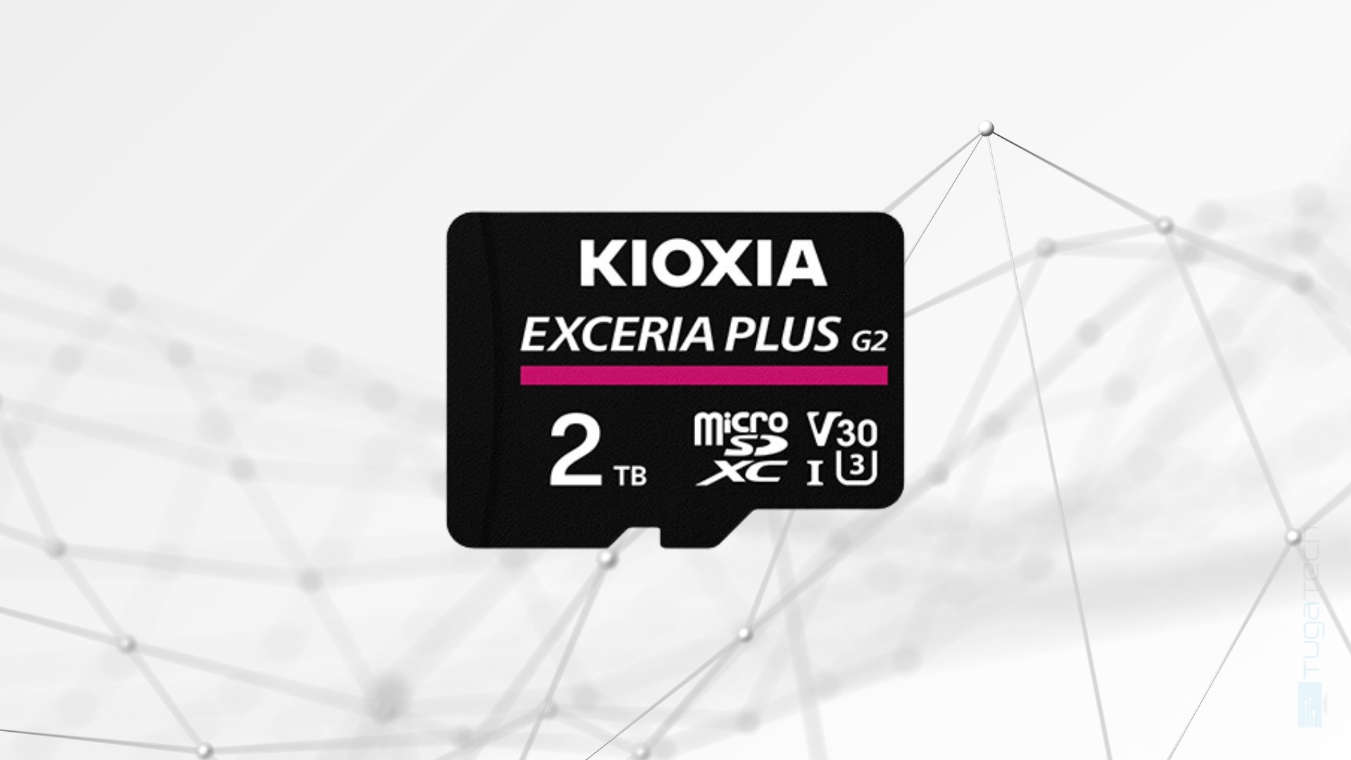 KIOXIA revela novo cartão microSD de 2 TB