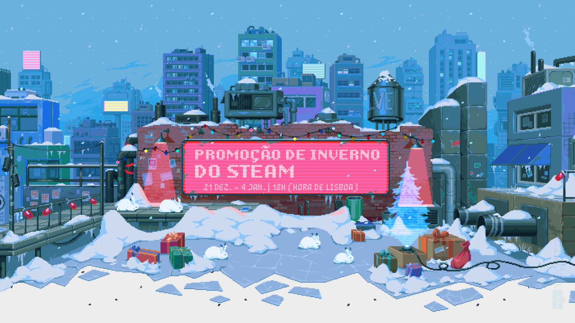 Steam promoção de inverno