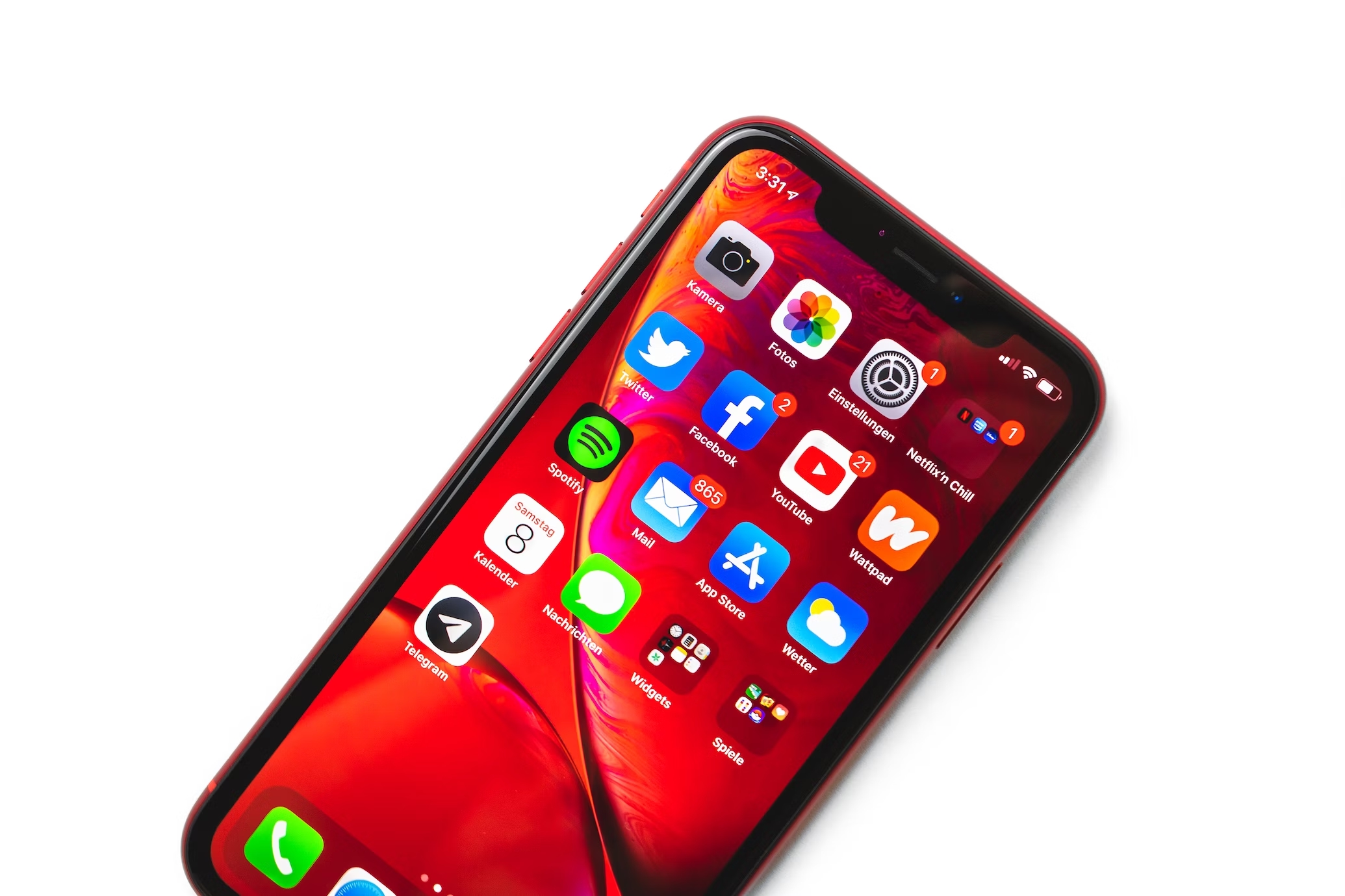 iphone com apps instaladas