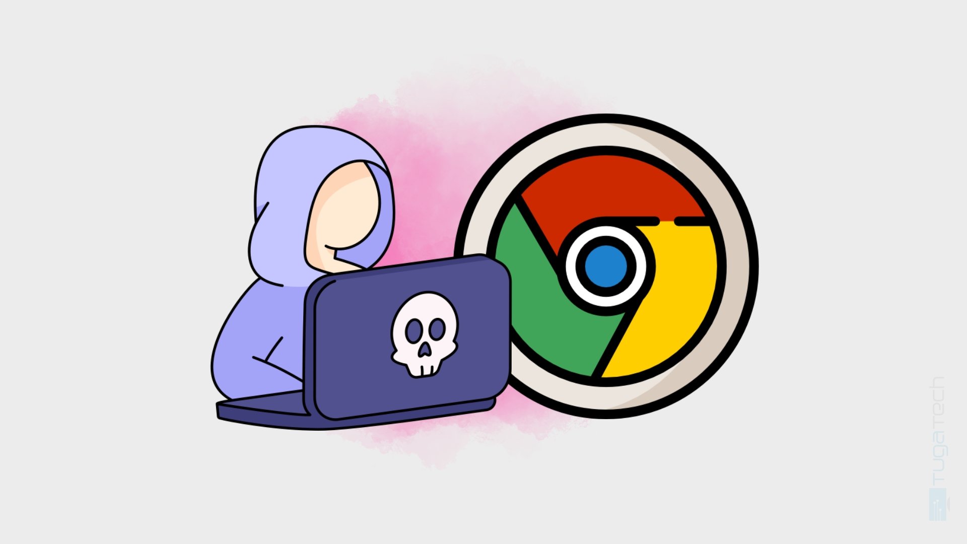 Google Chrome com hacker