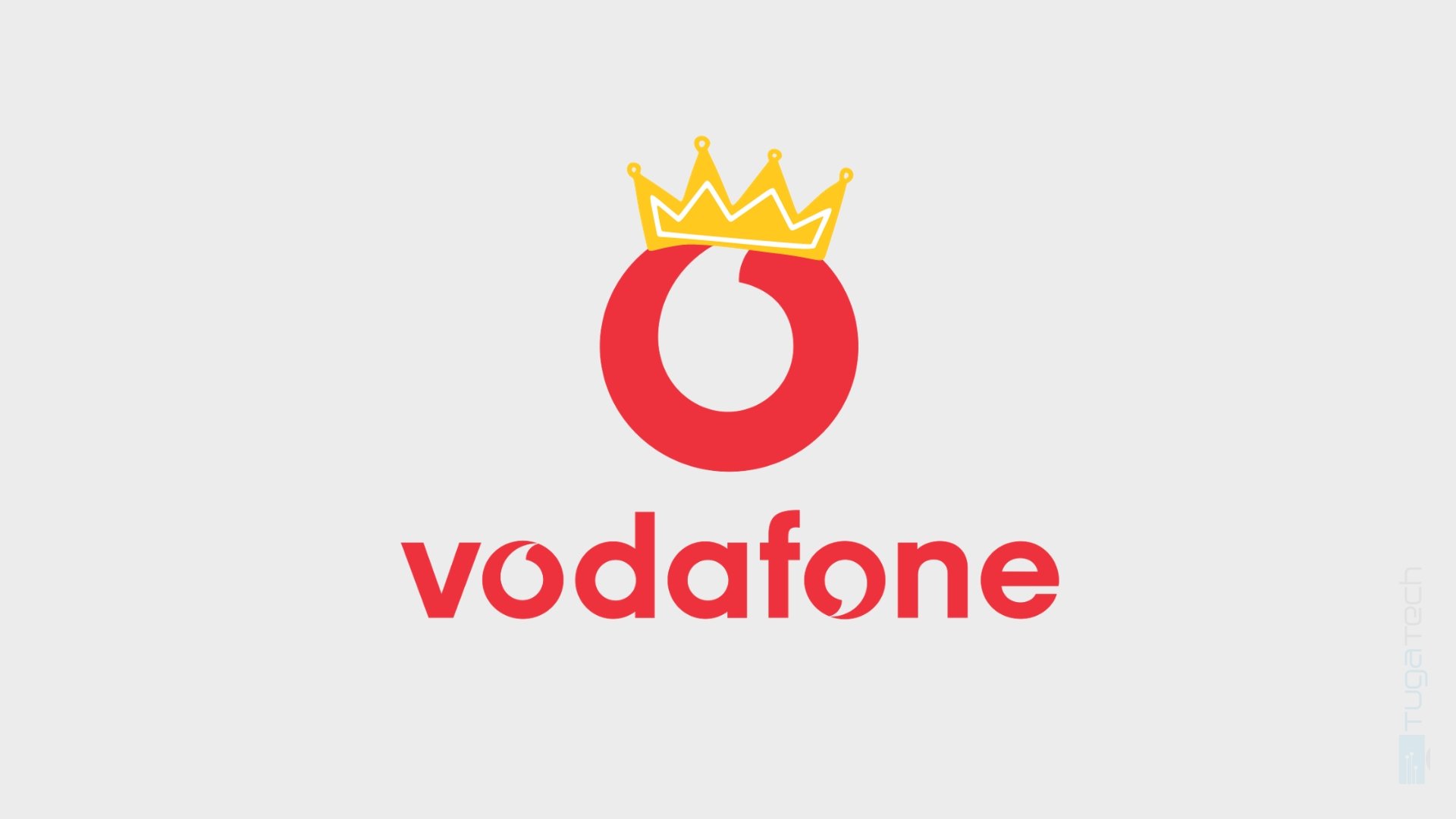 Vodafone logo com coroa