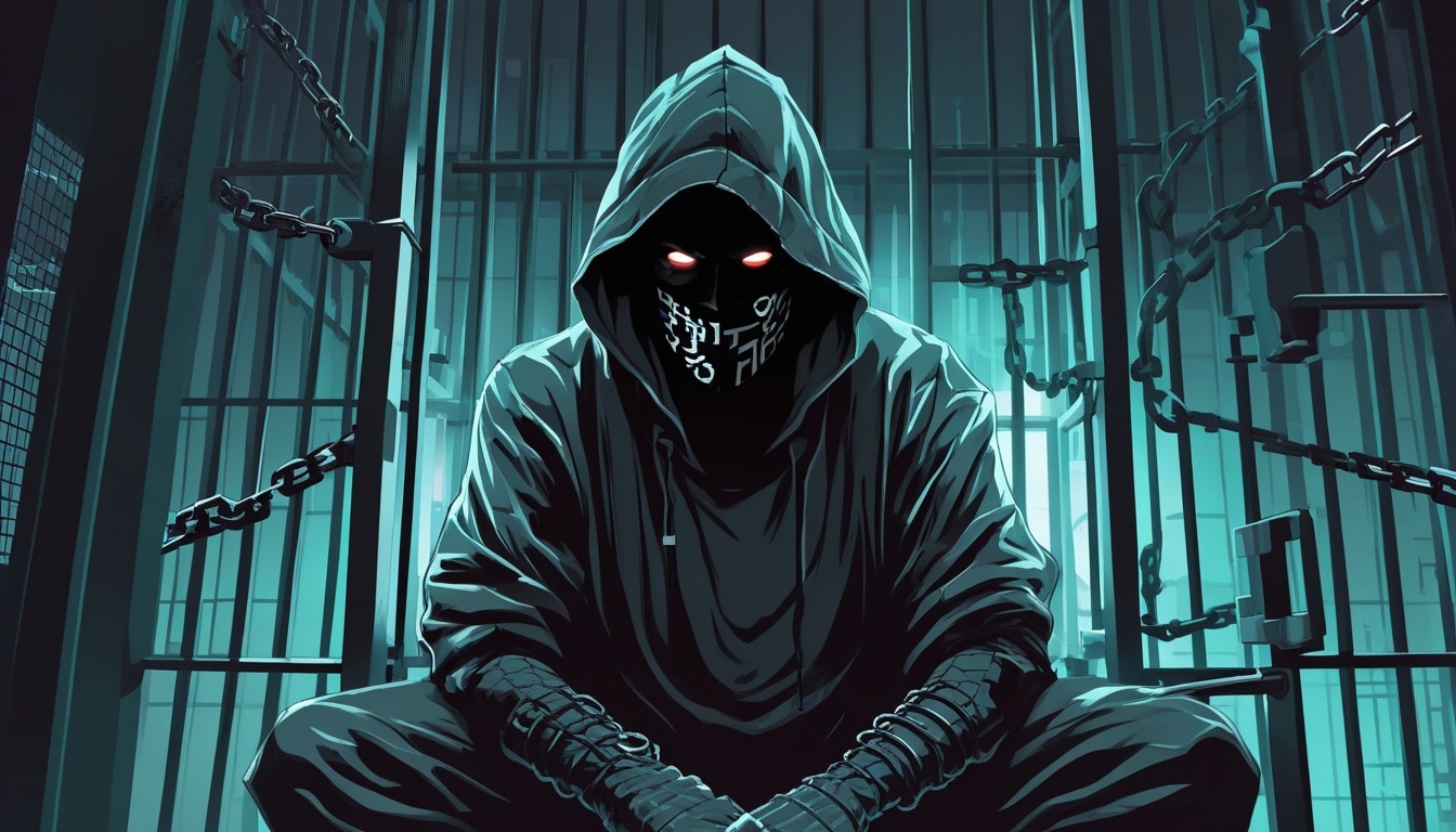 Hacker na prisão