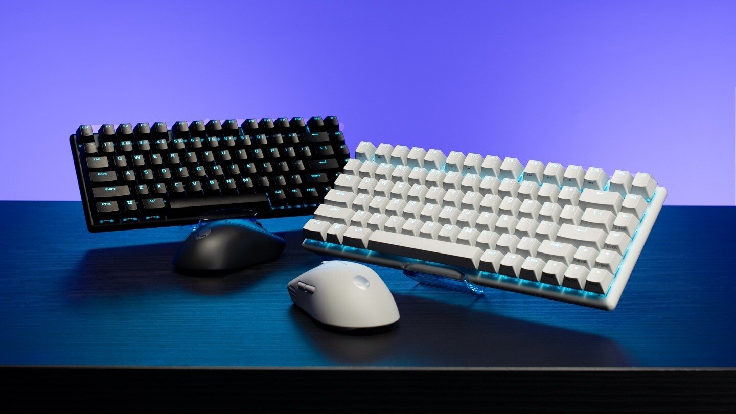 rato e teclado gaming da Alienware