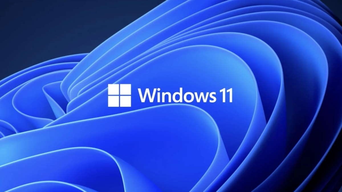 Windows 11 imagem de fundo e logo