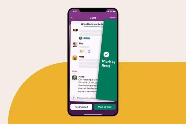 Slack Catch up