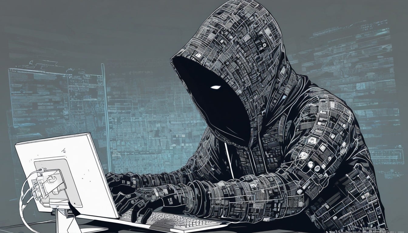 Hacker em computador