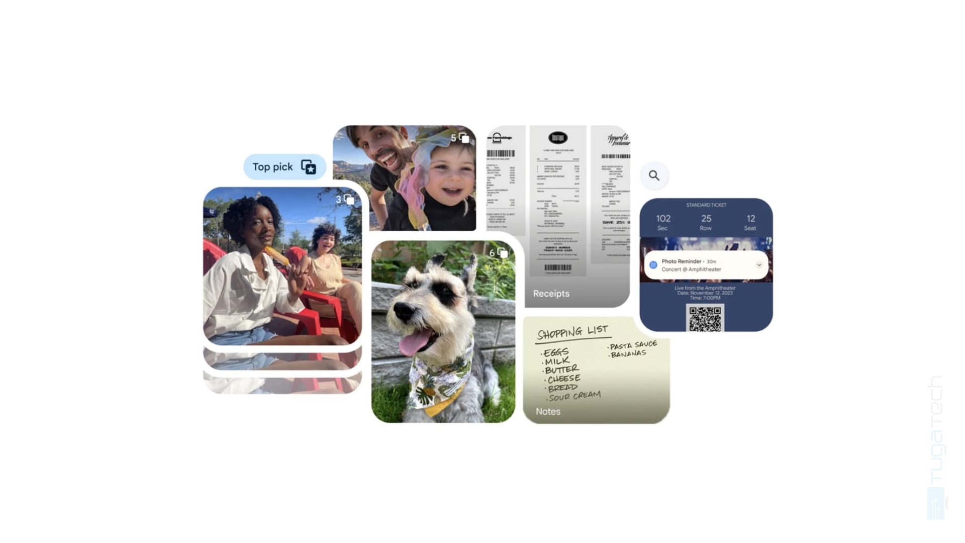 Google photos stacks