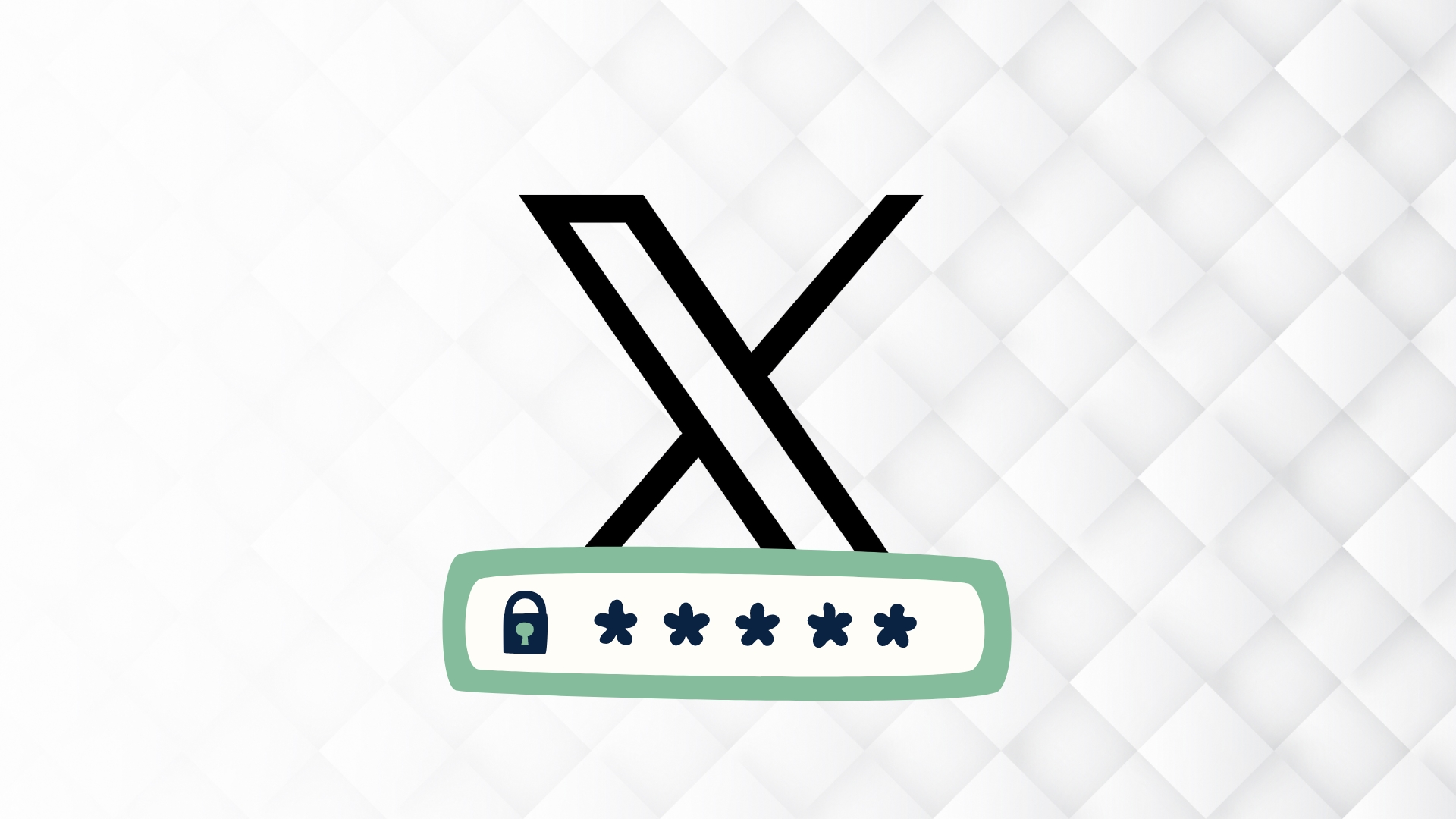 logo da X com passkeys
