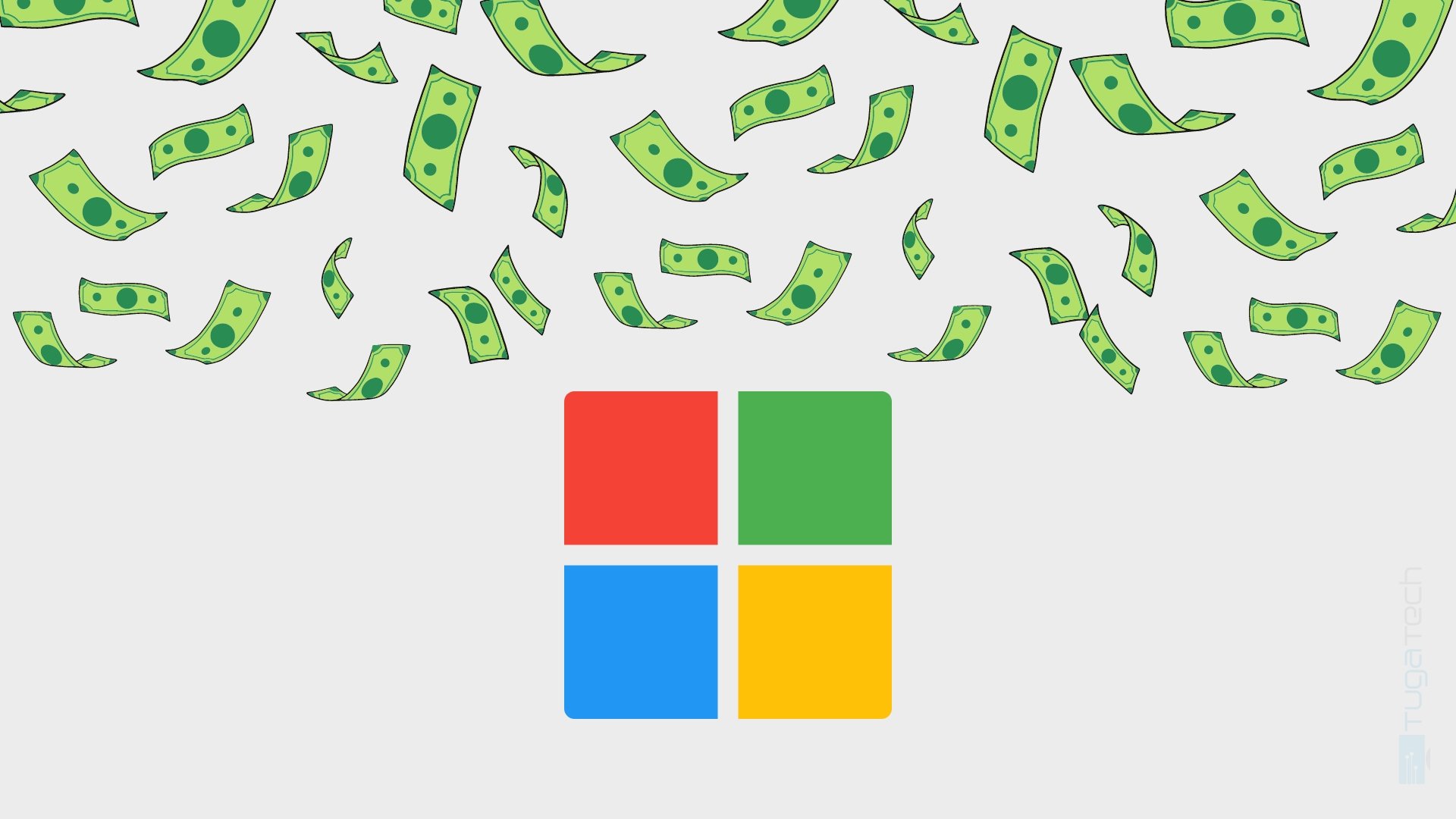 Microsoft entra na casa dos 3 biliões de dólares
