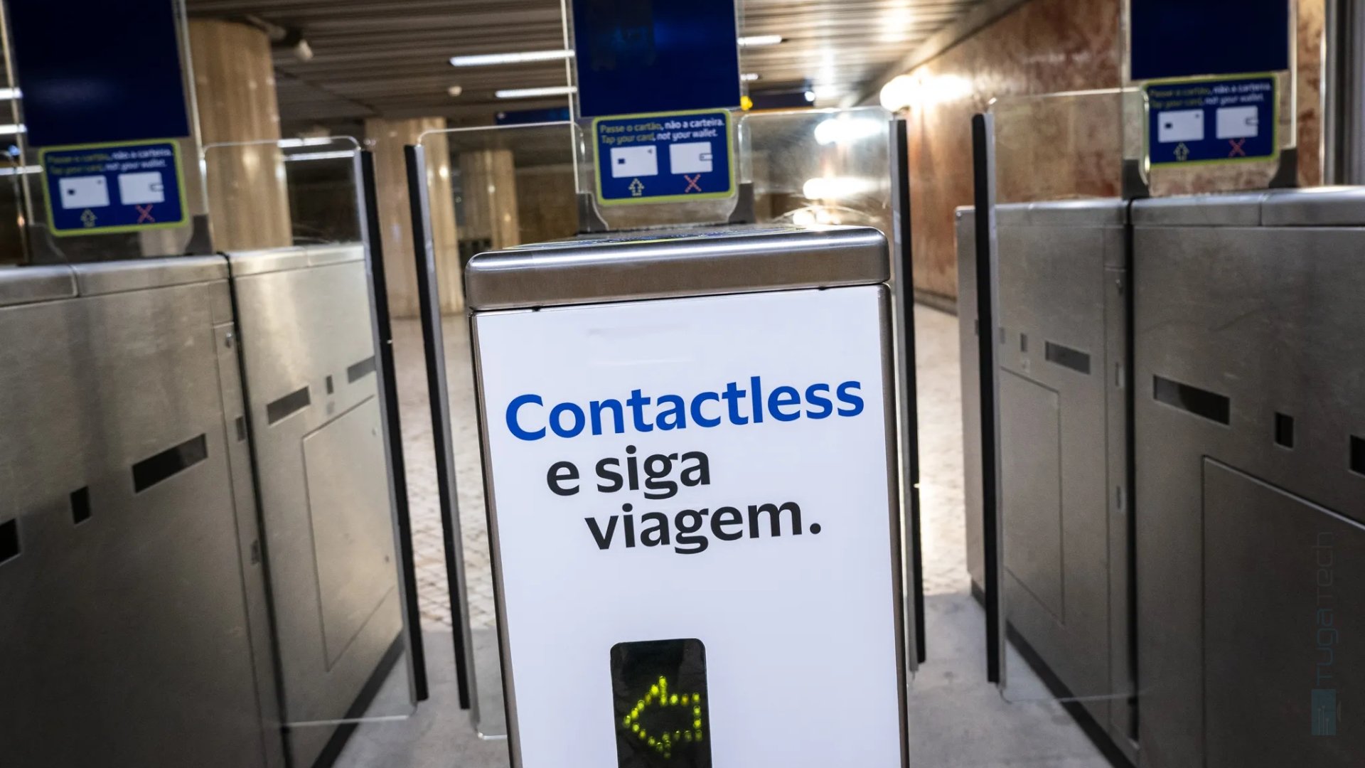 Contactless do Metro de Lisboa usado por um milhão de passageiros