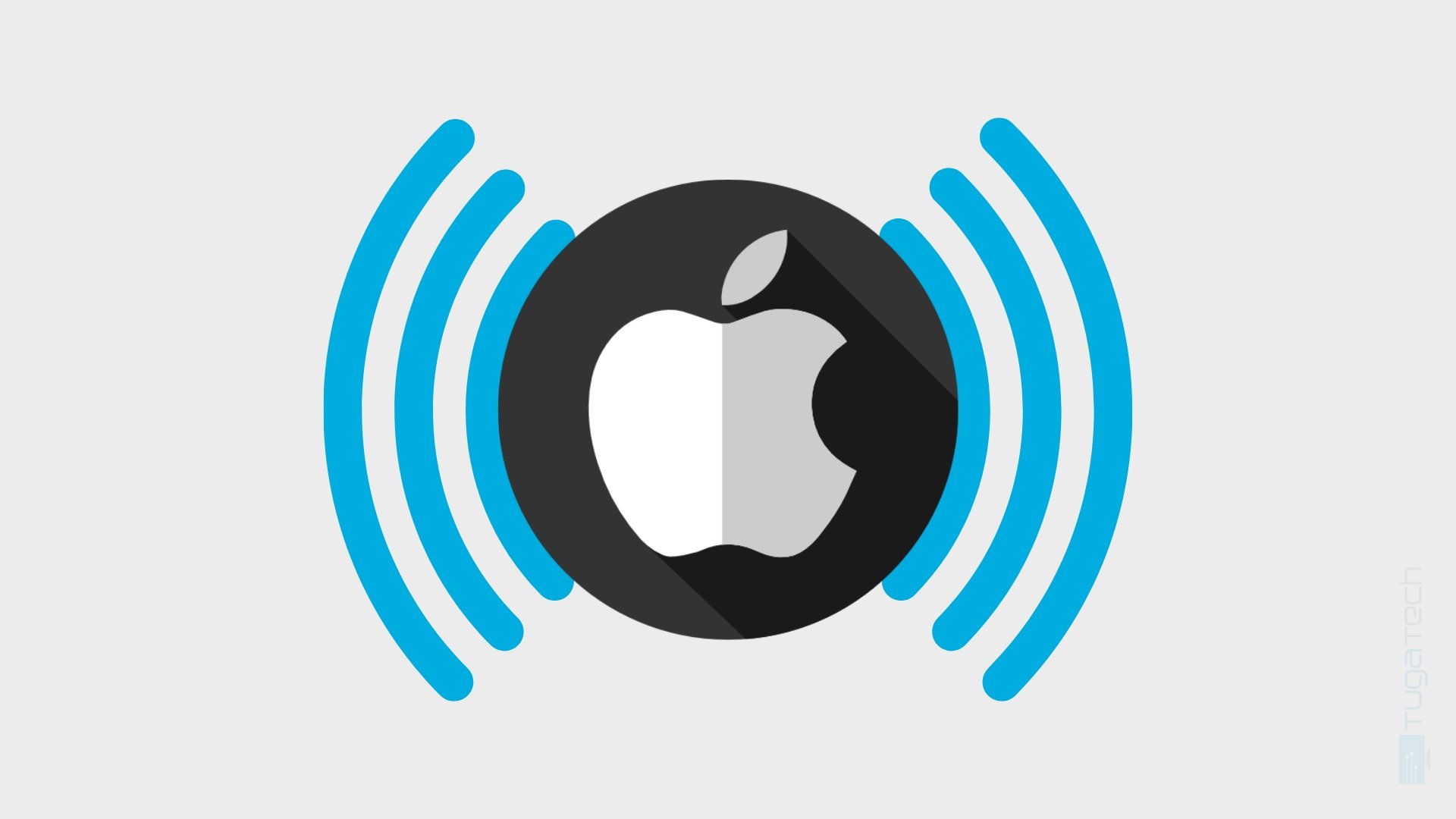 Apple logo da empresa em streaming
