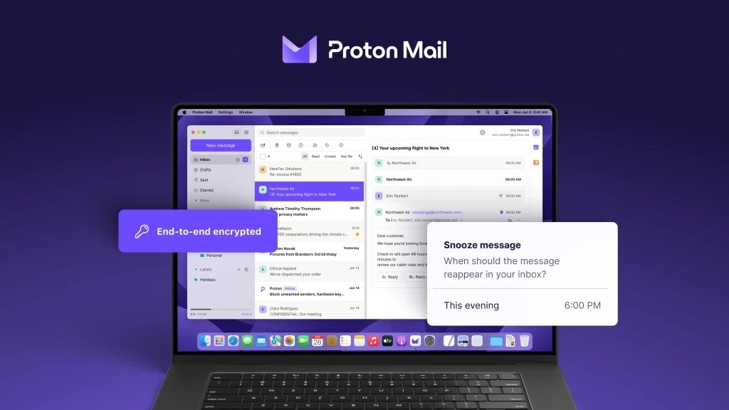 ProtonMail cliente de email
