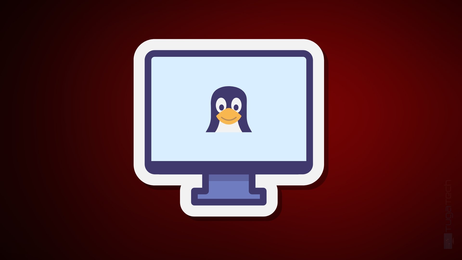 Linux logo do sistema