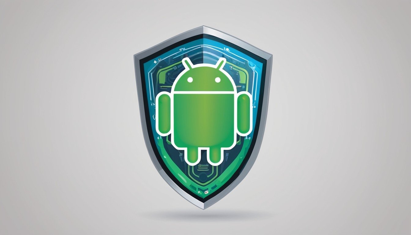 android com escudo de proteção