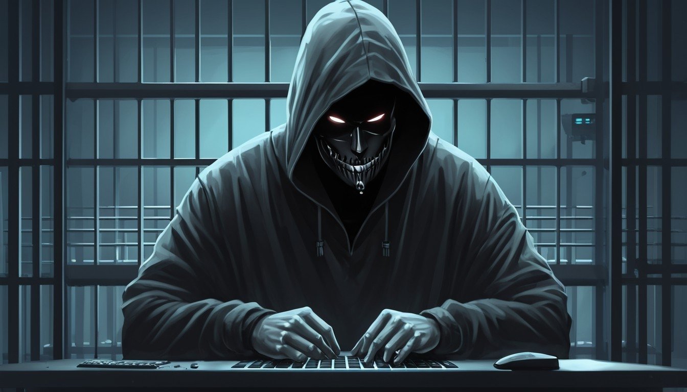 Hacker na prisão
