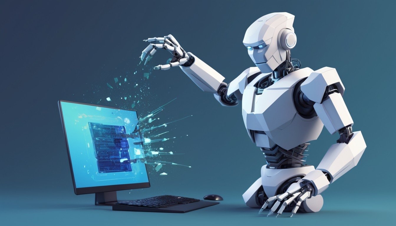 robot a atacar computador