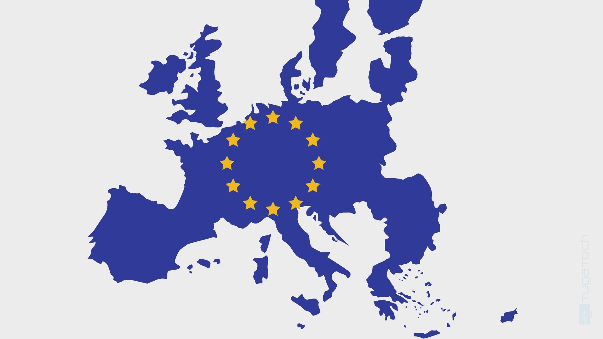 União Europeia mapa