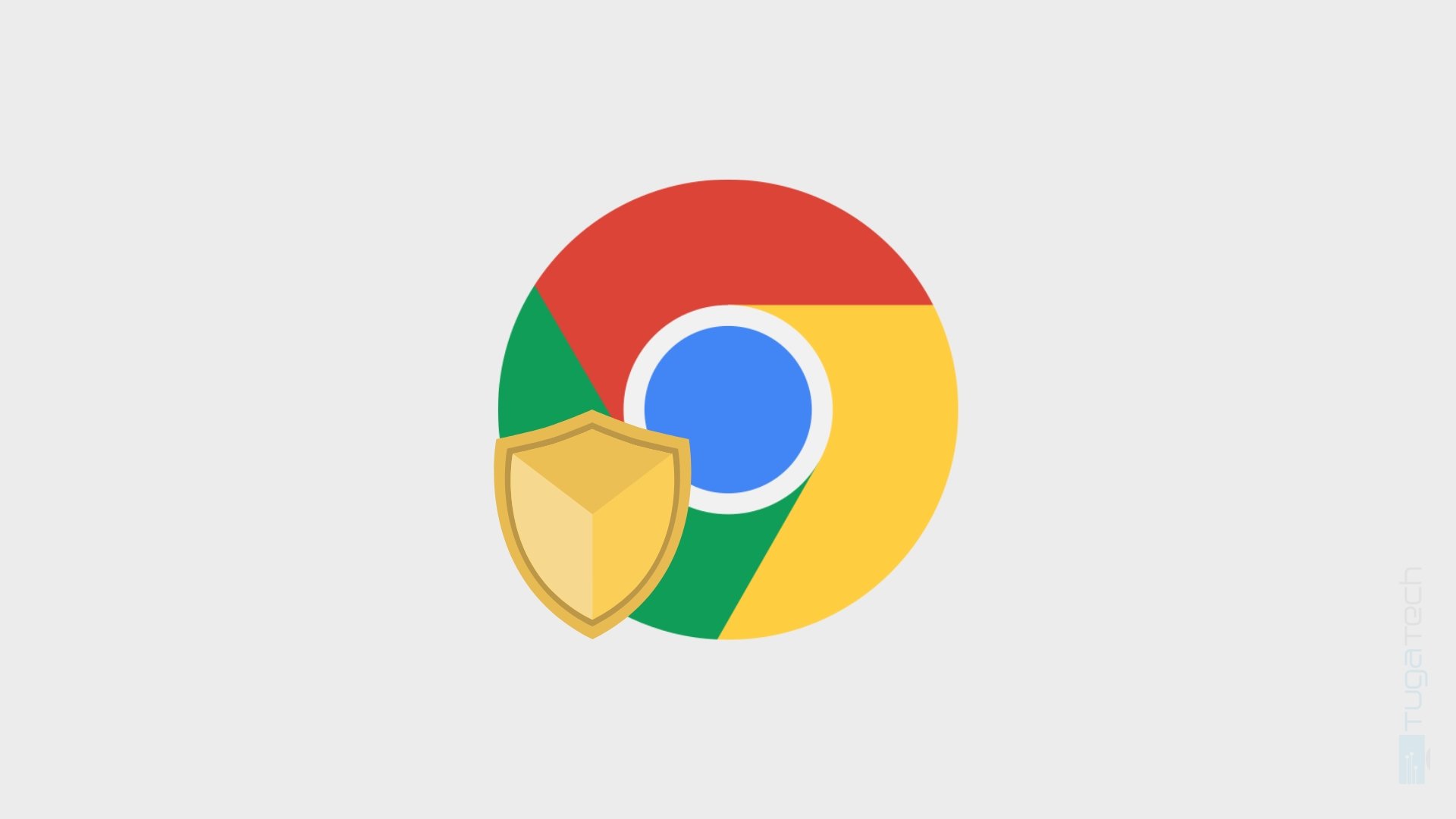 google chrome com escudo