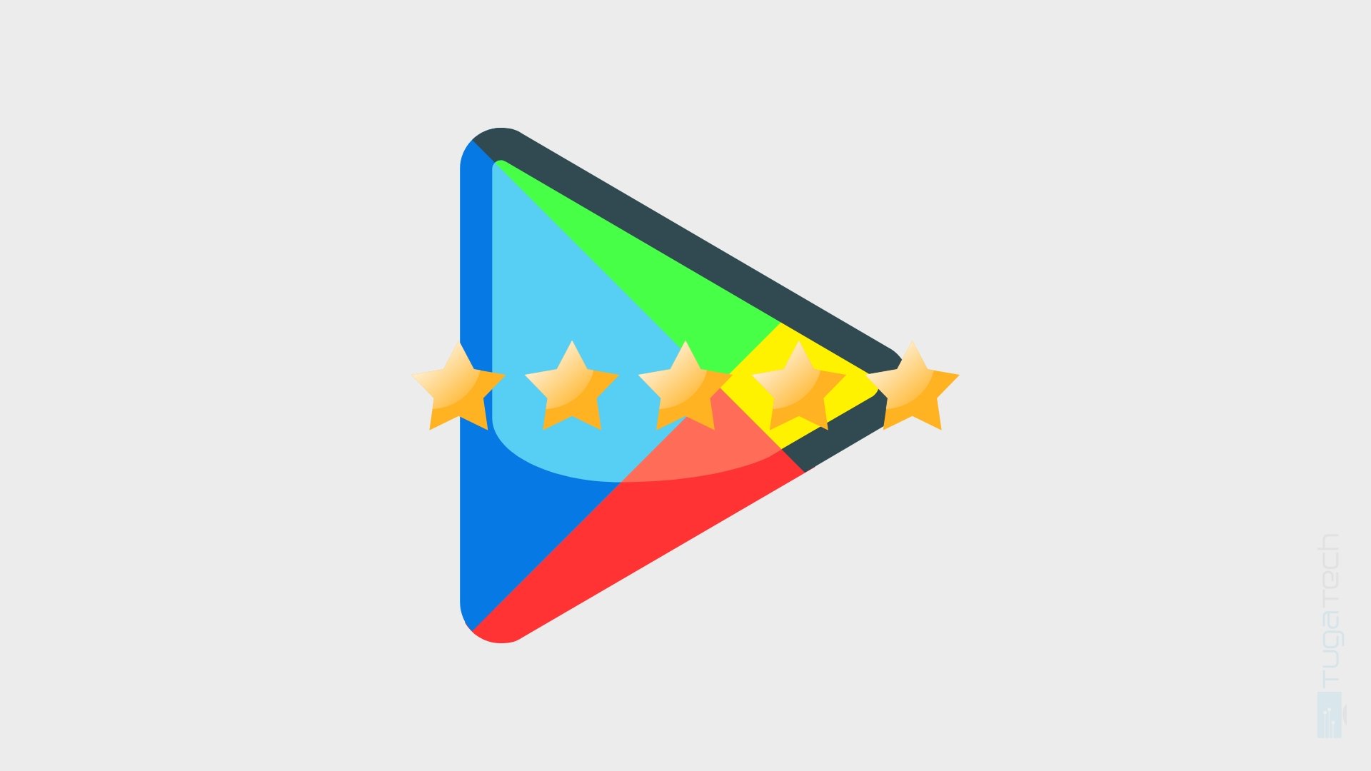 Google Play Store com reviews