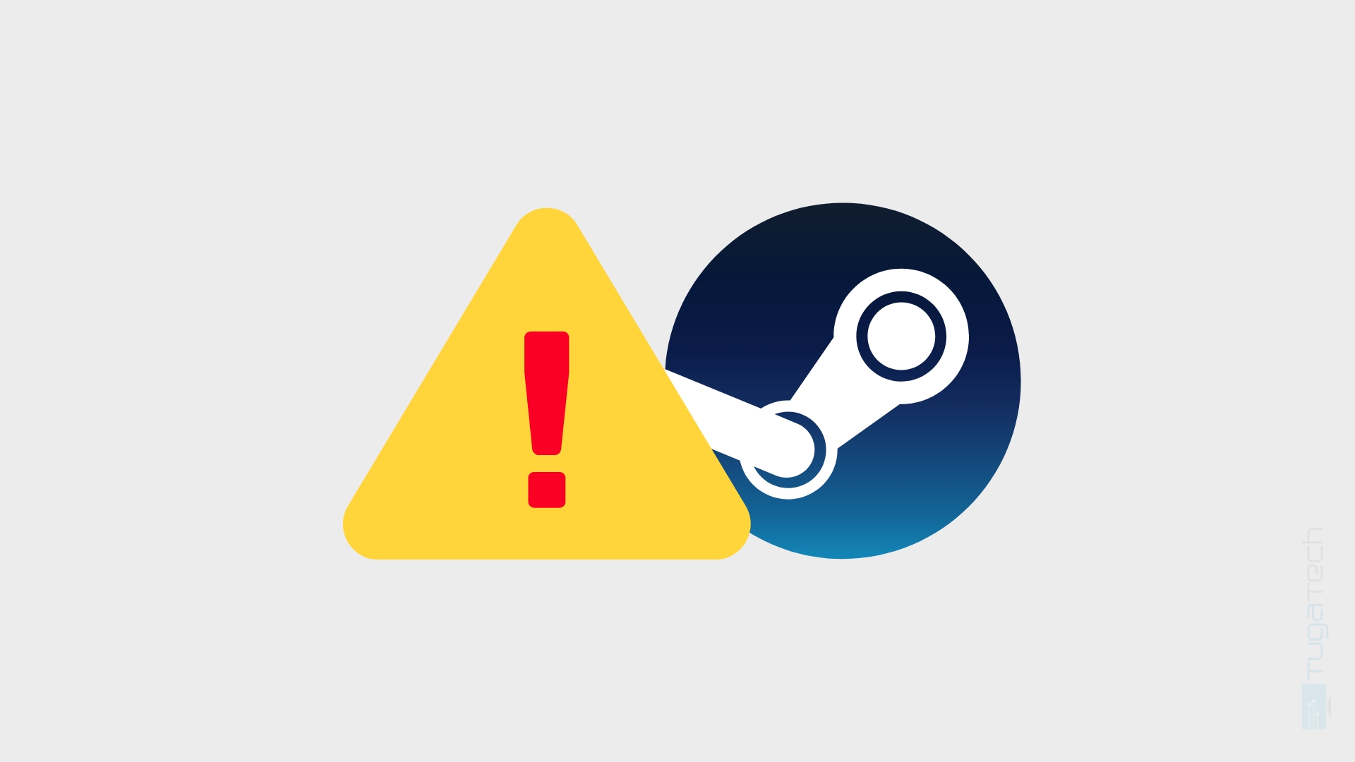 Steam com alerta
