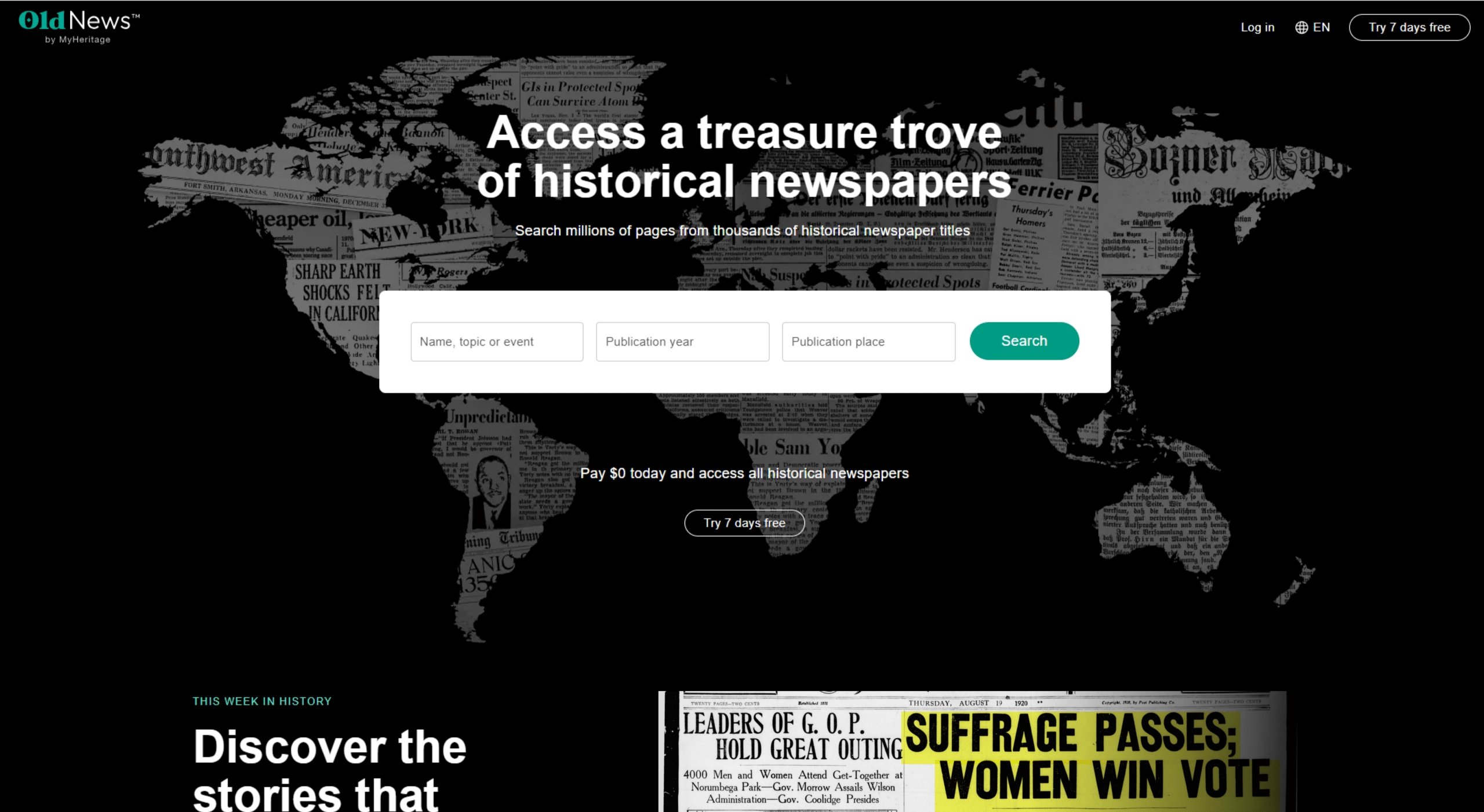 MyHeritage lança plataforma para analisar jornais antigos