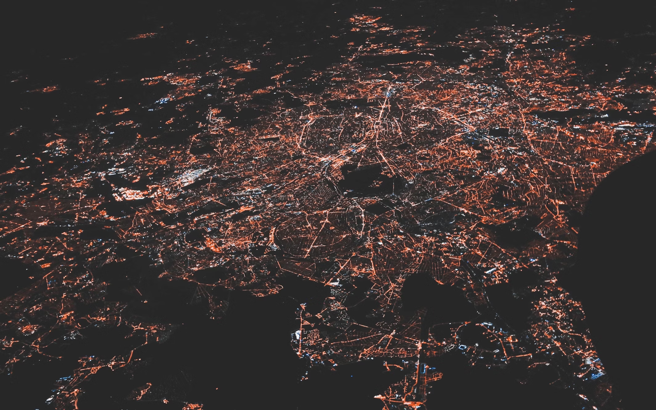 cidades com luzes
