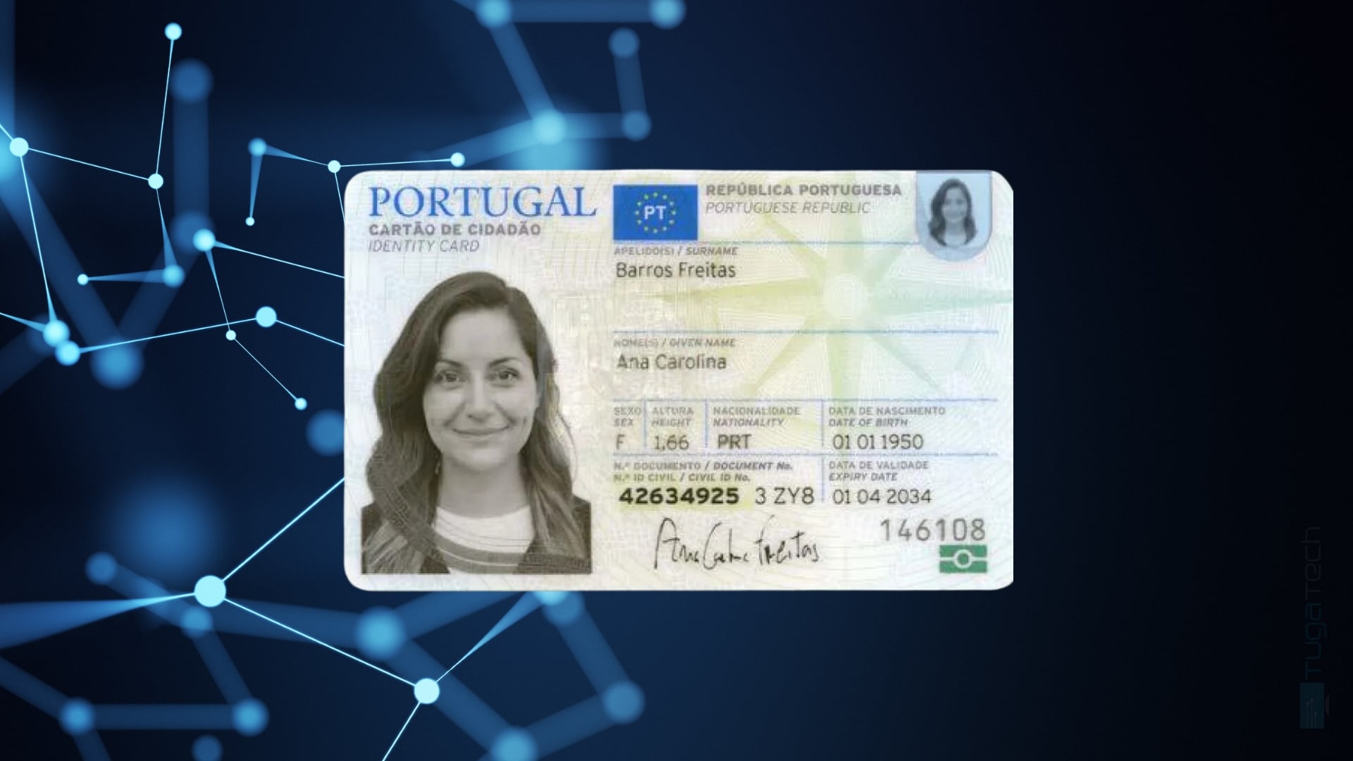 Cartão de cidadão novo