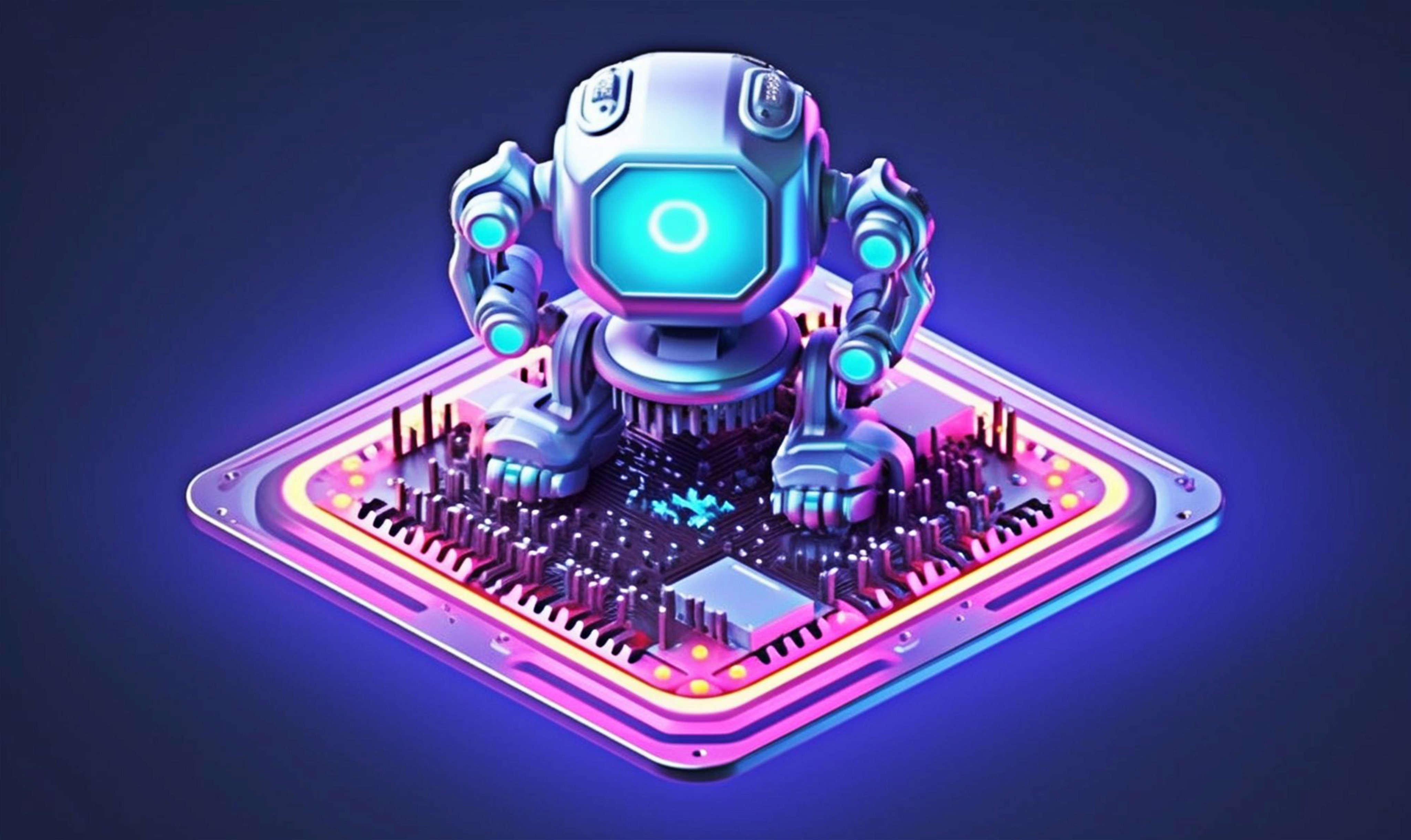 robot de IA