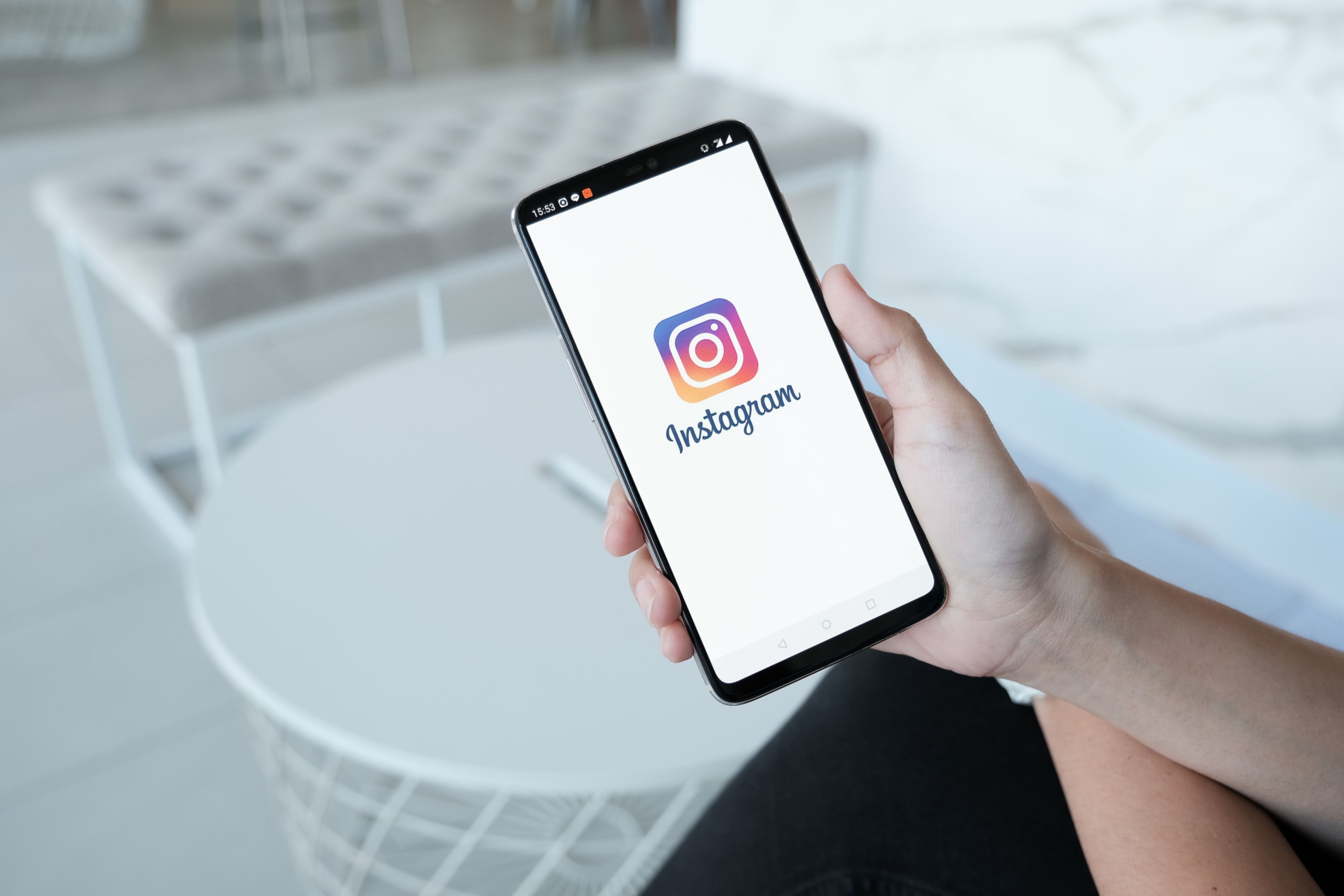 Instagram app smartphone