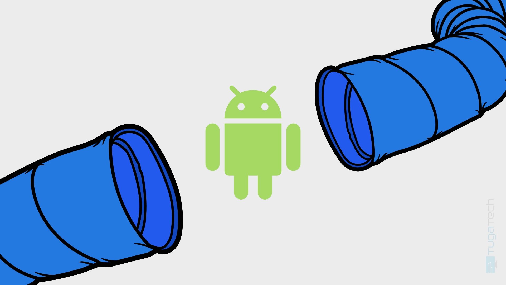 Android em tunel