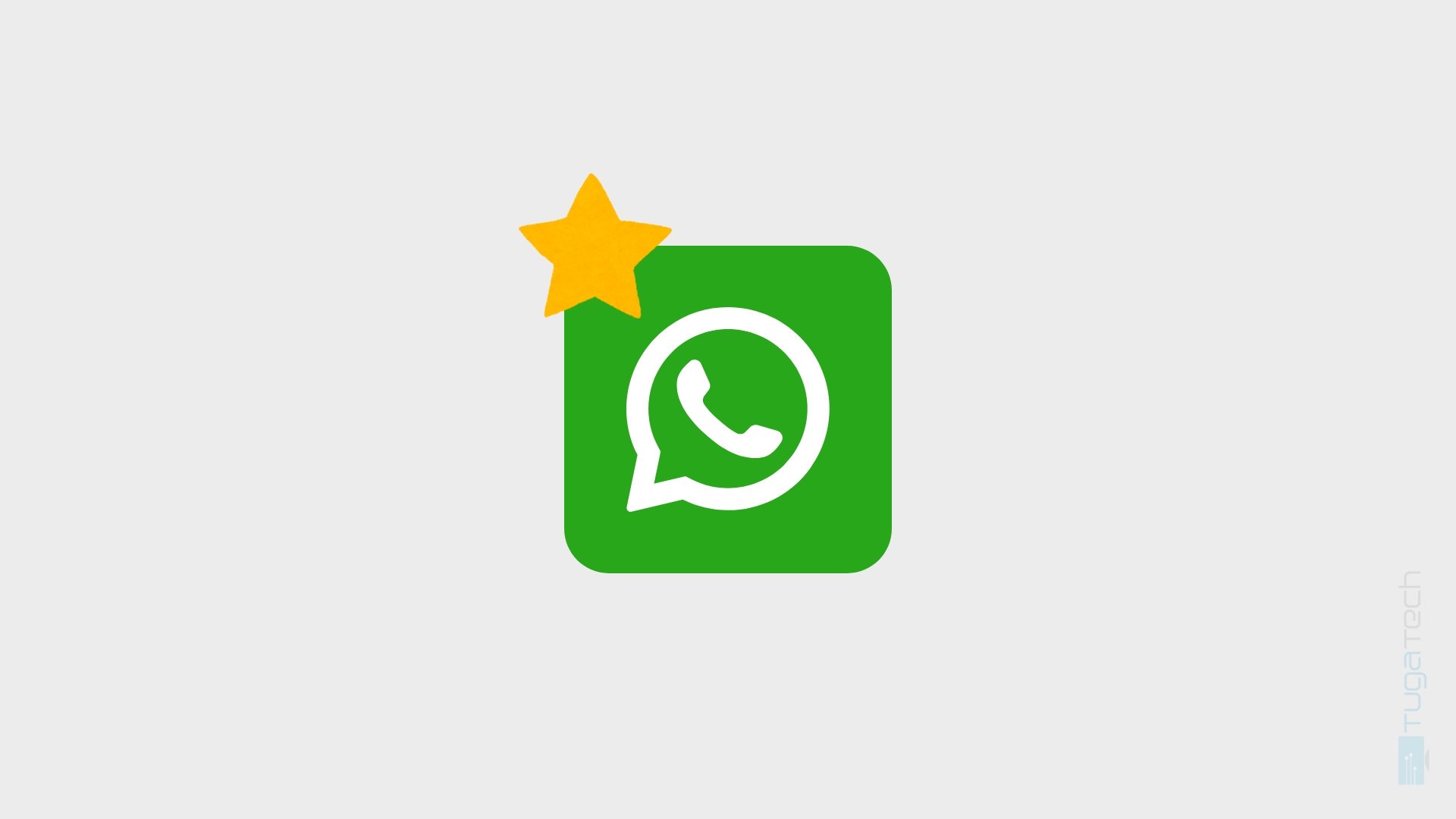 WhatsApp com estrela