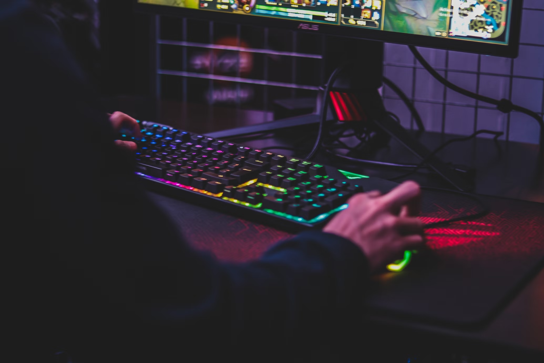 teclado e rato